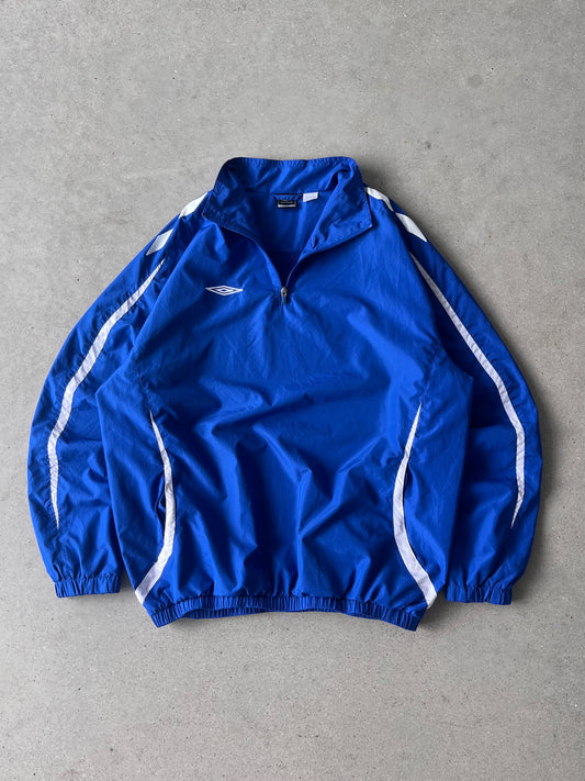 Vintage Umbro Quarter Zip Track Jacket - XL