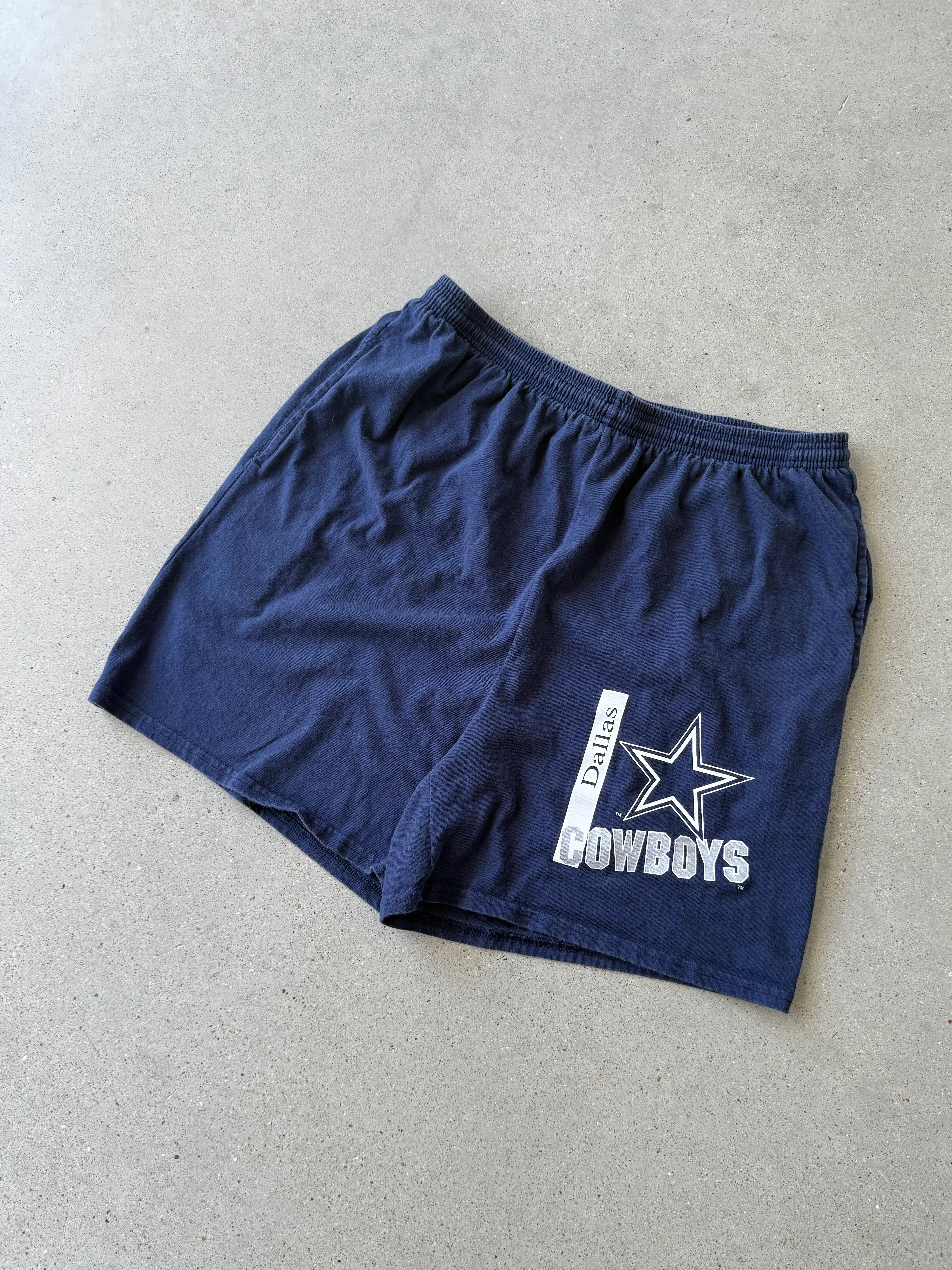 Vintage 1990s Dallas Cowboys Shorts - L
