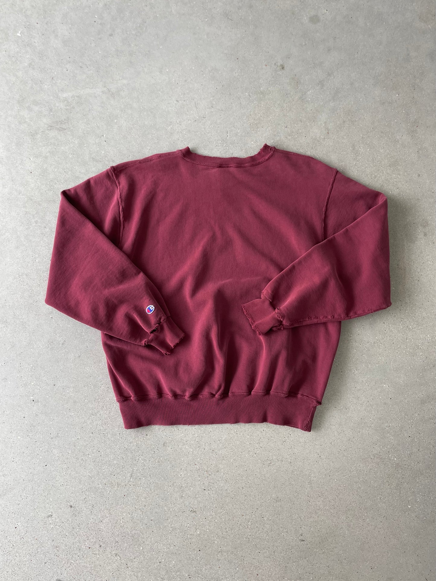 Vintage 90s Burgundy Champion Sweatshirt - XL