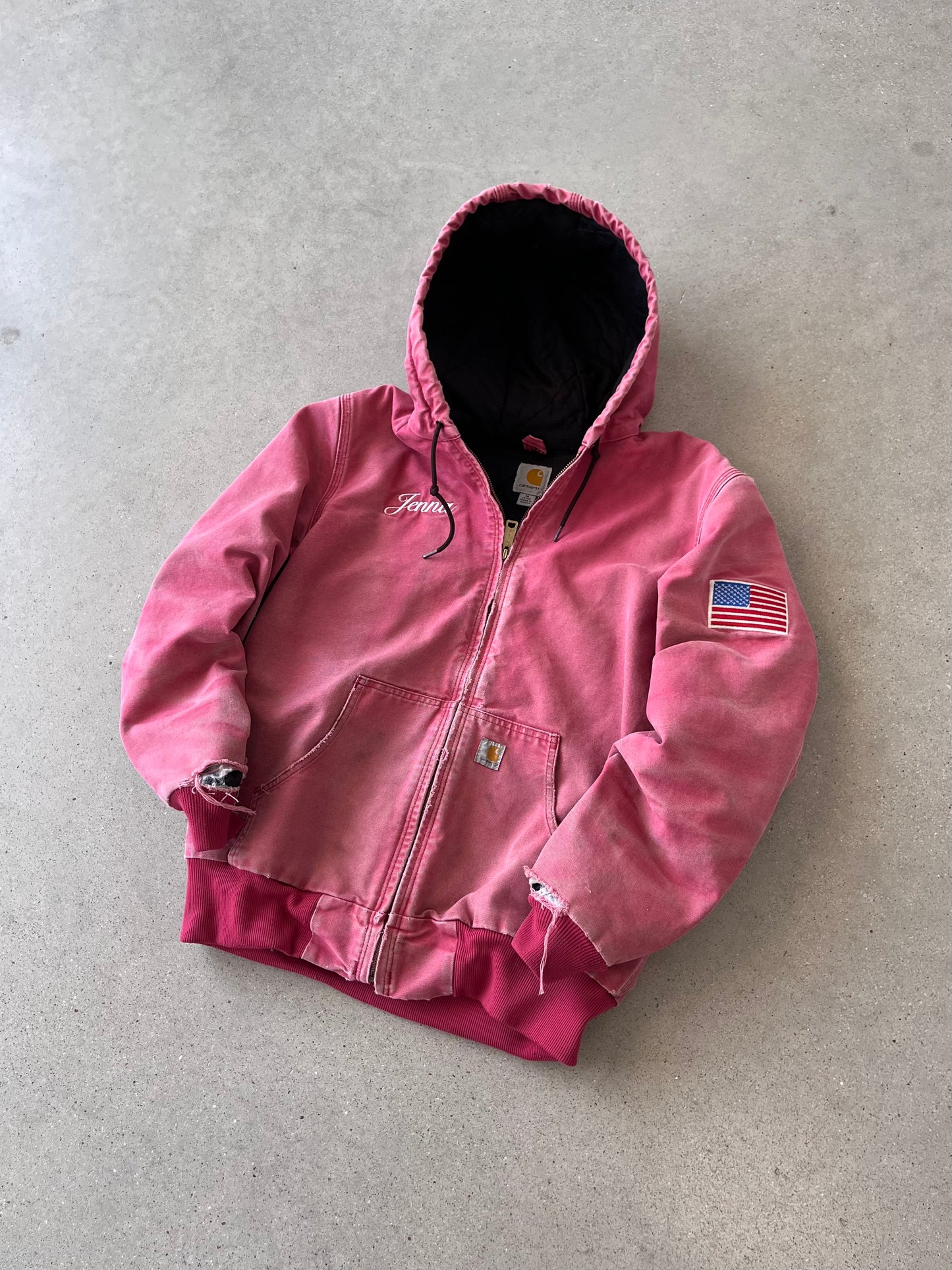 Vintage Carhartt Pink Active Jacket - M