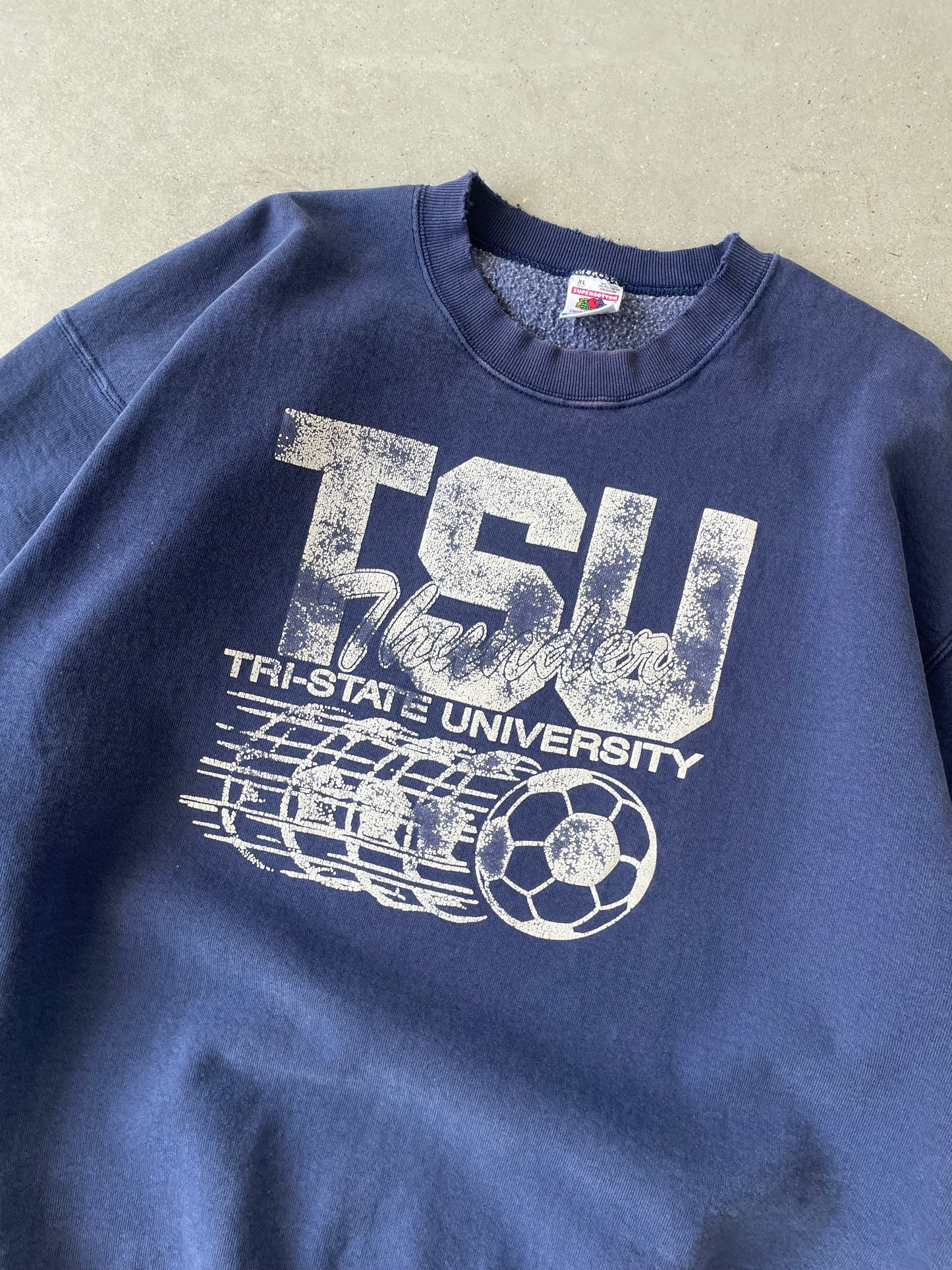 Vintage Tri State University Sweatshirt - XL