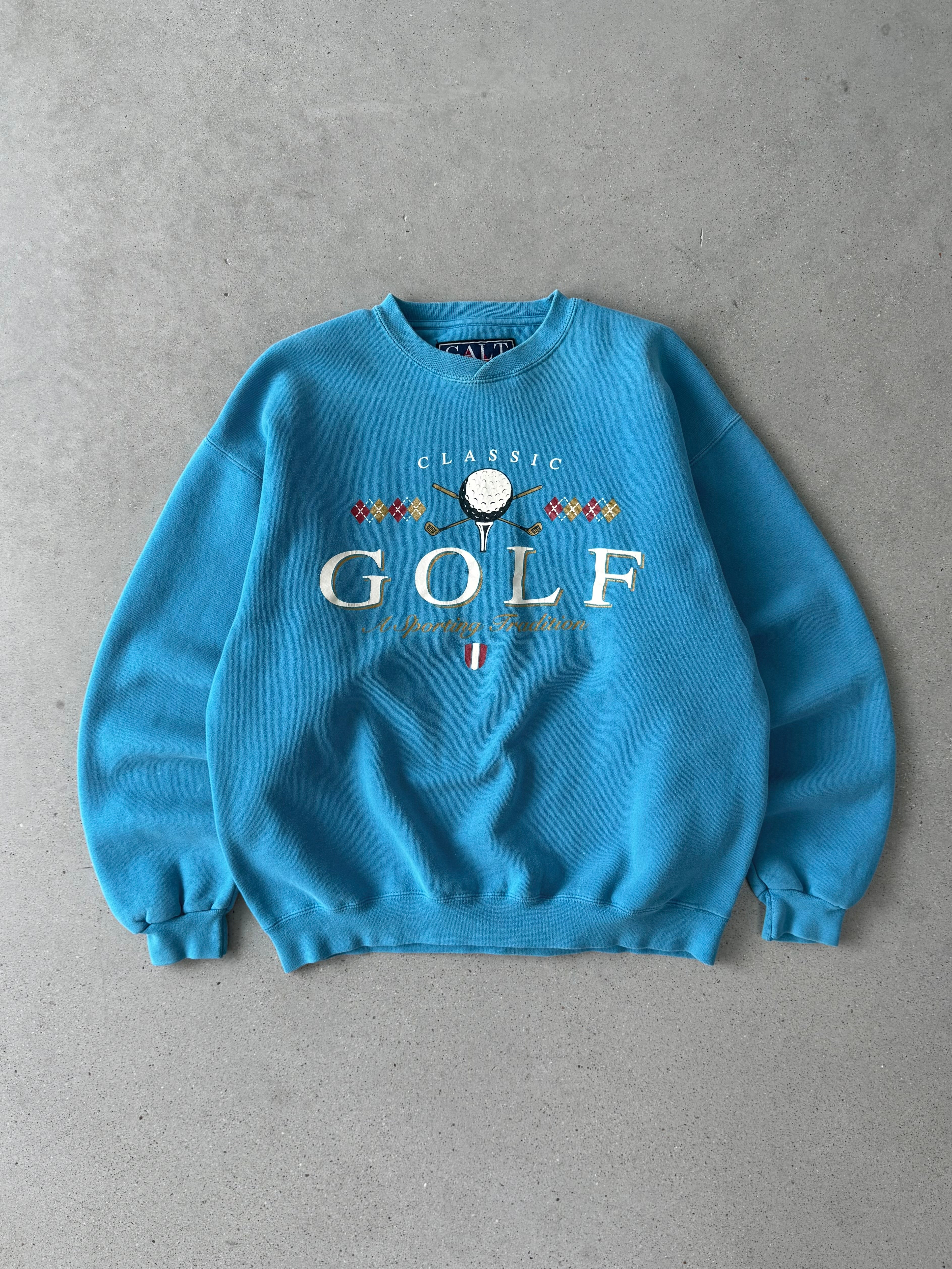 Vintage 1990s Classic Golf Crewneck - L