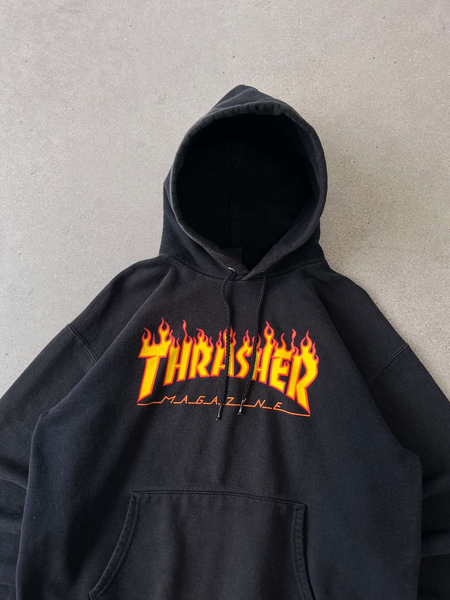 Vintage Y2K Thrasher Hoodie - M