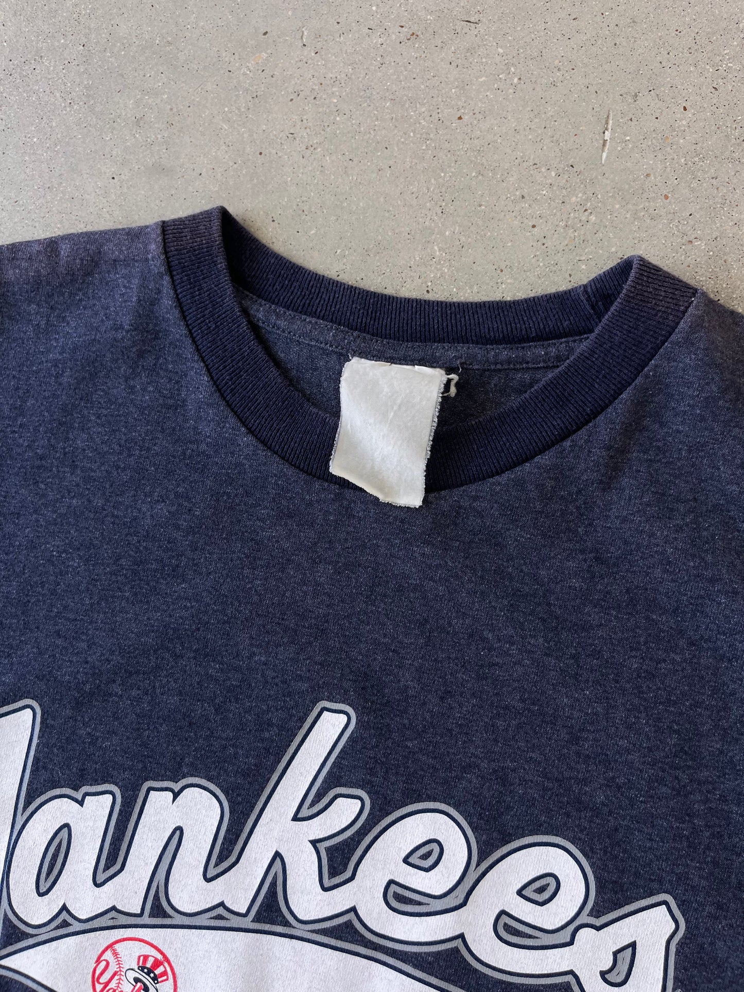 Vintage 2005 Yankees Ringer Tee - L