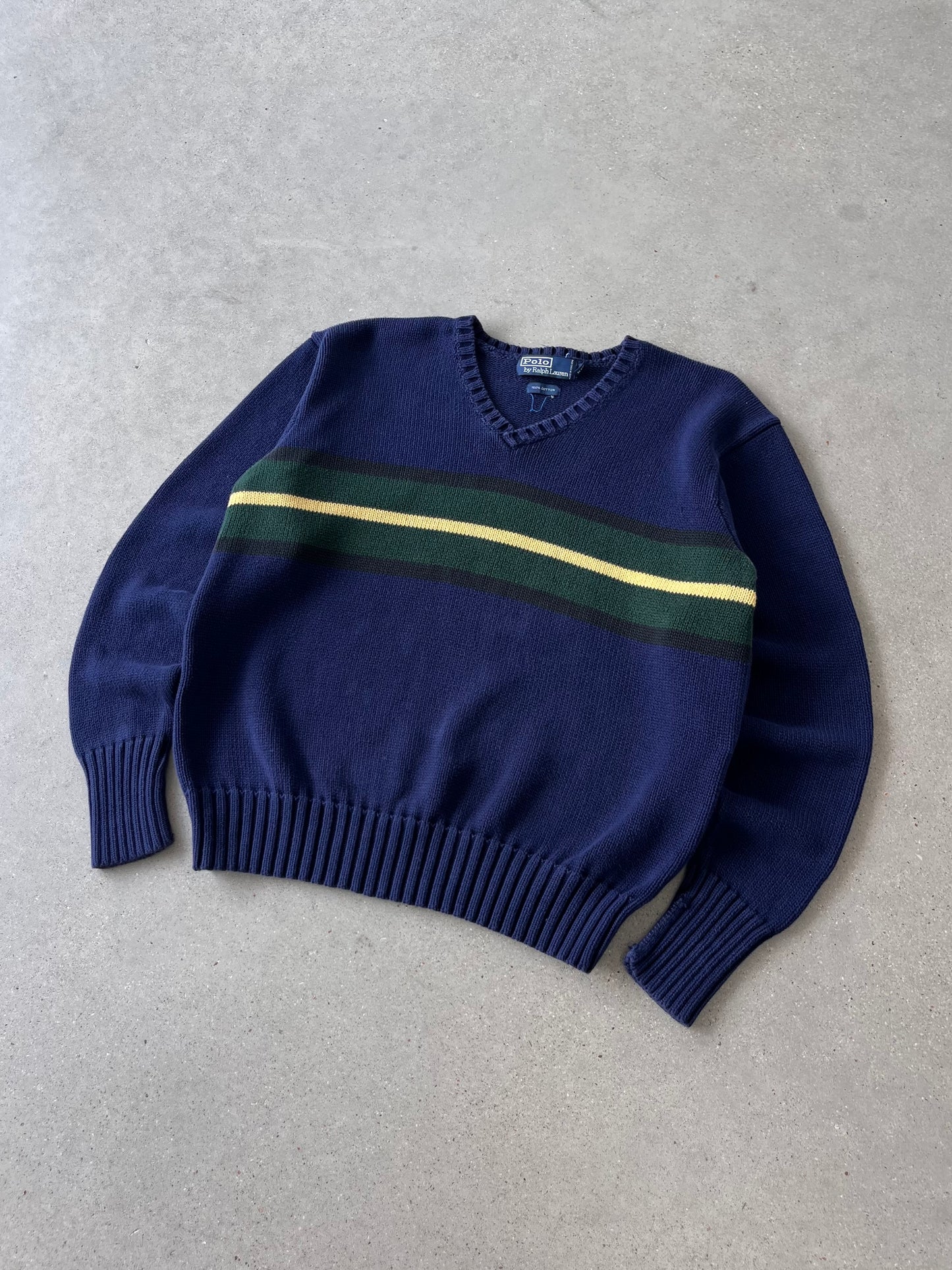 Vintage Polo Ralph Lauren V-neck Sweater - M