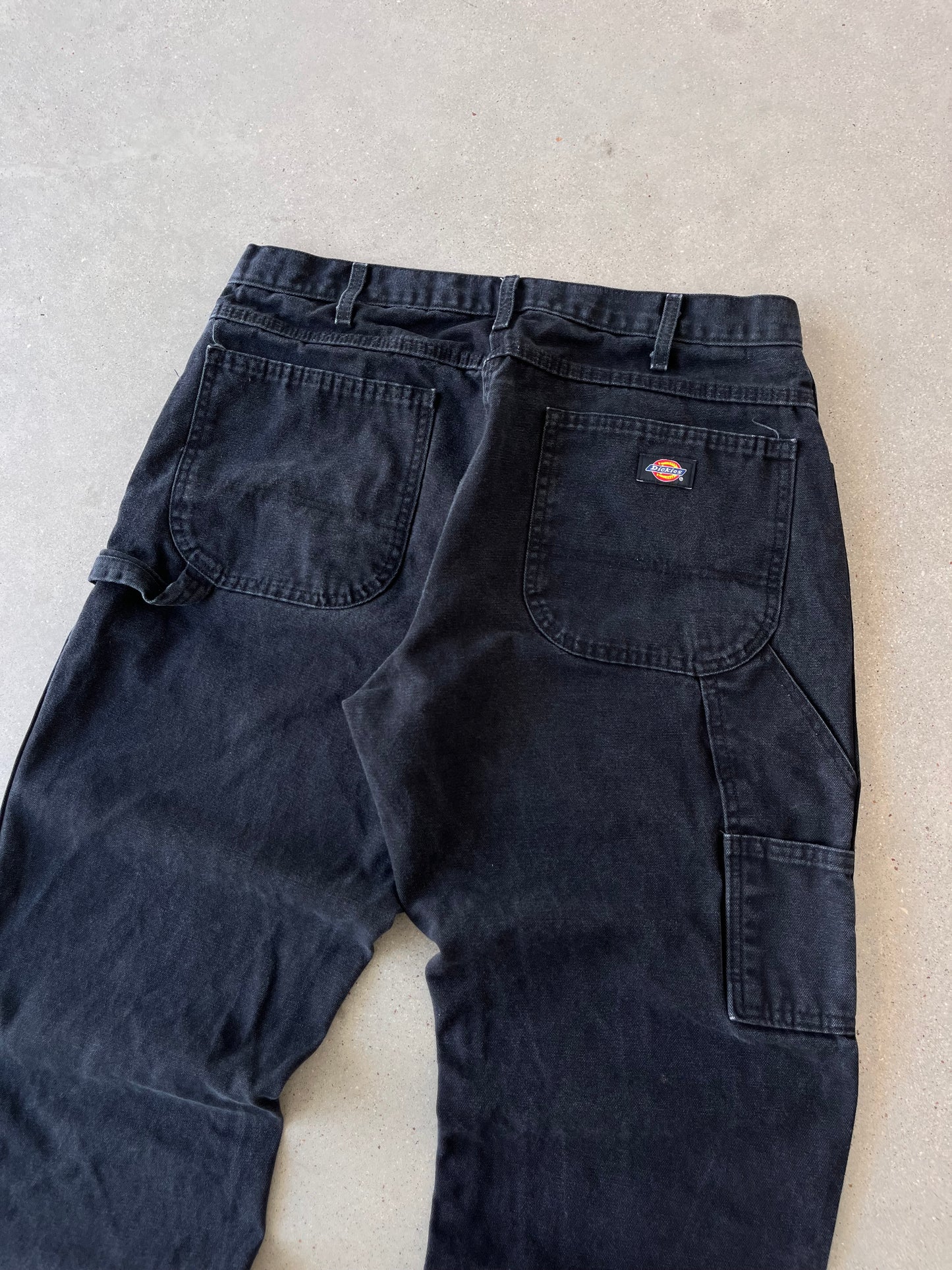 Vintage Dickies Black Carpenter Pants - 34x32