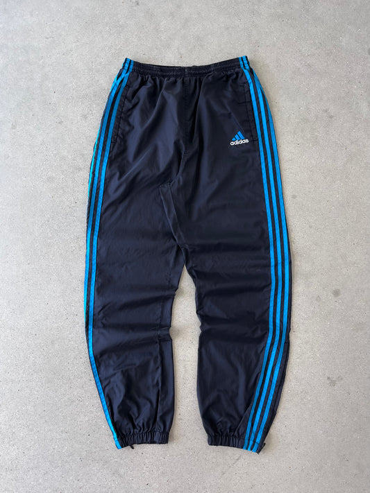 Vintage Adidas Blue/Black Track Pants - M