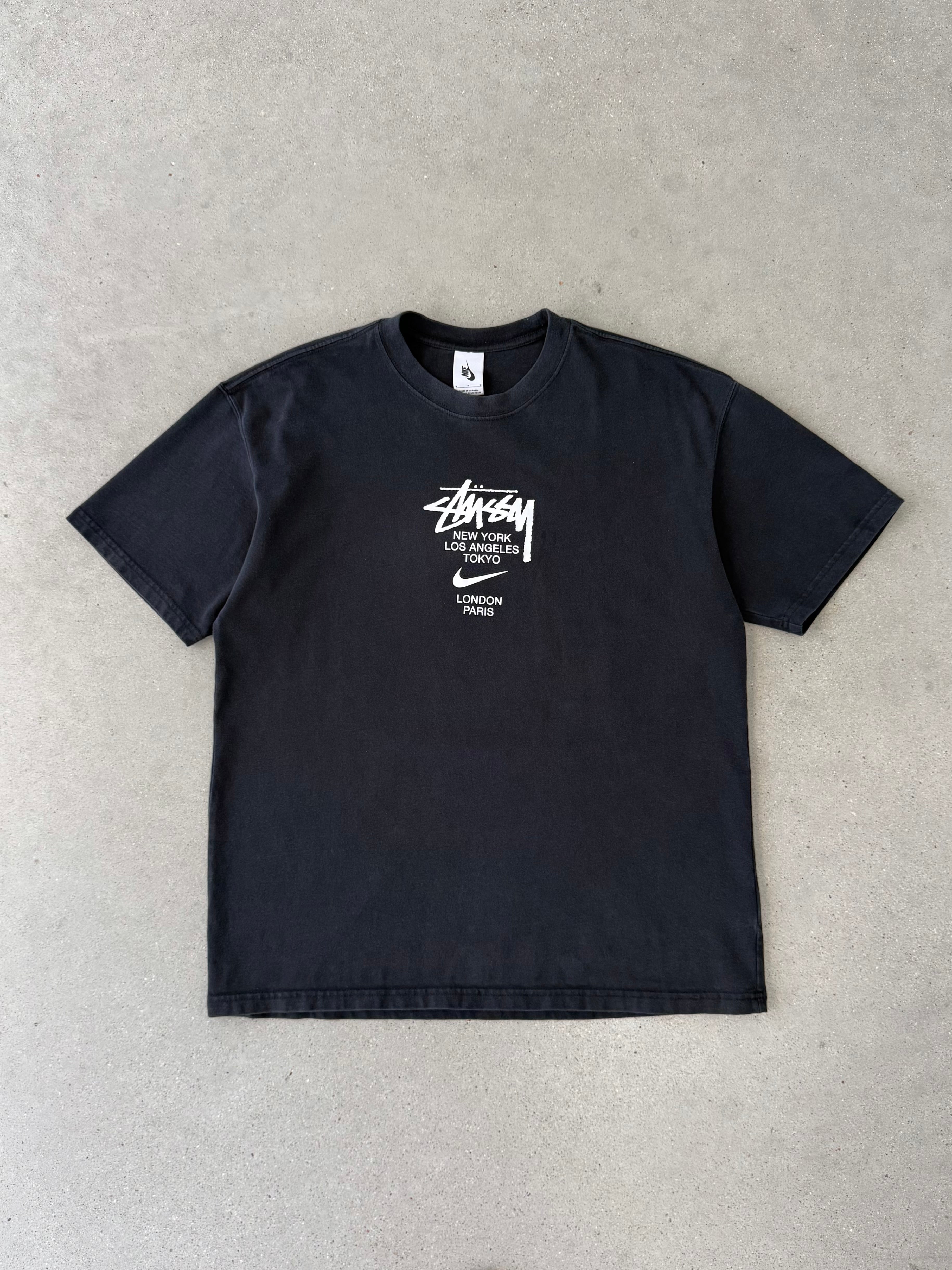 Vintage Stüssy x Nike Tee - M