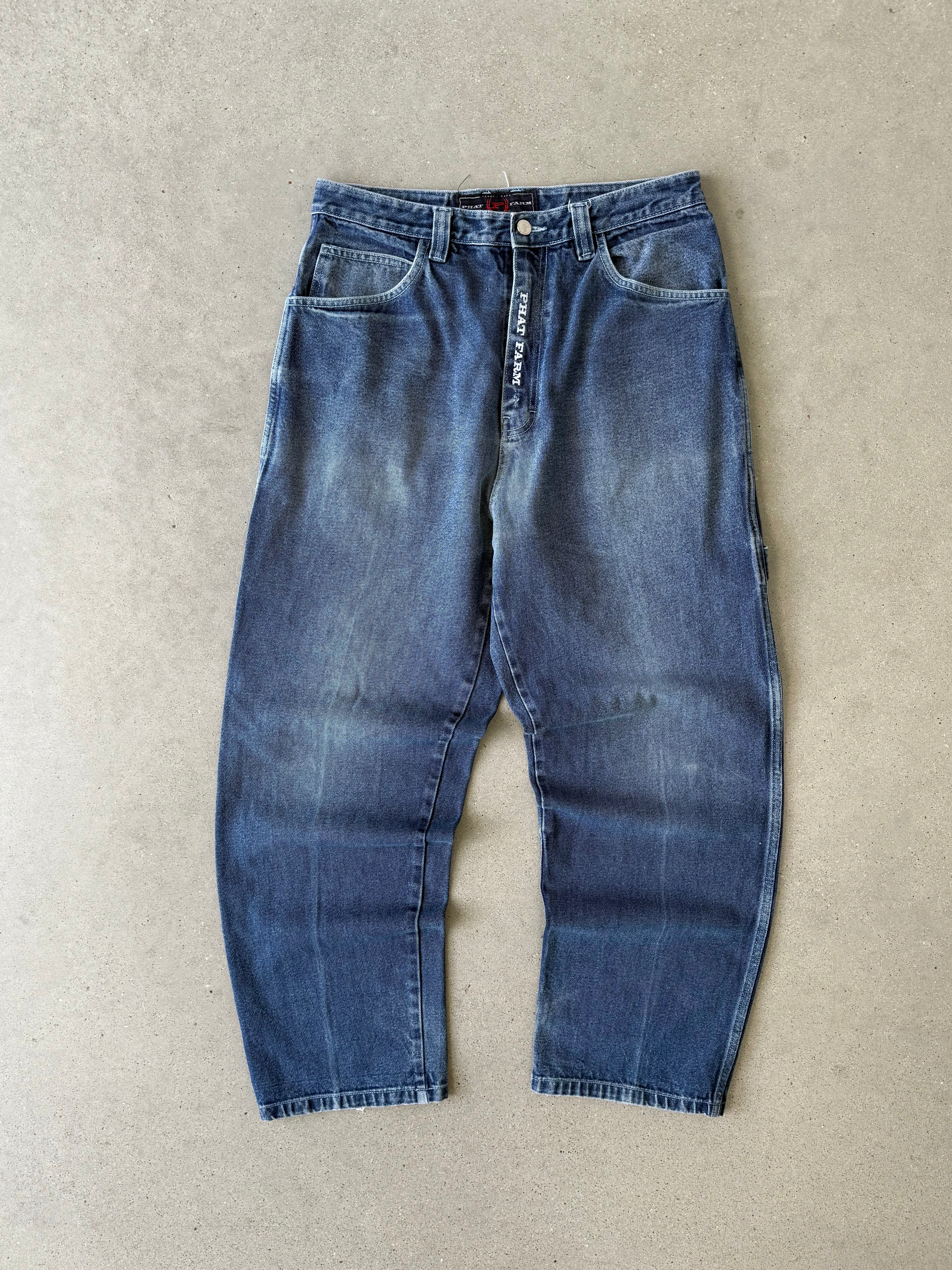 Vintage Y2K Phat Farm Baggy Carpenter Denim - 33x31
