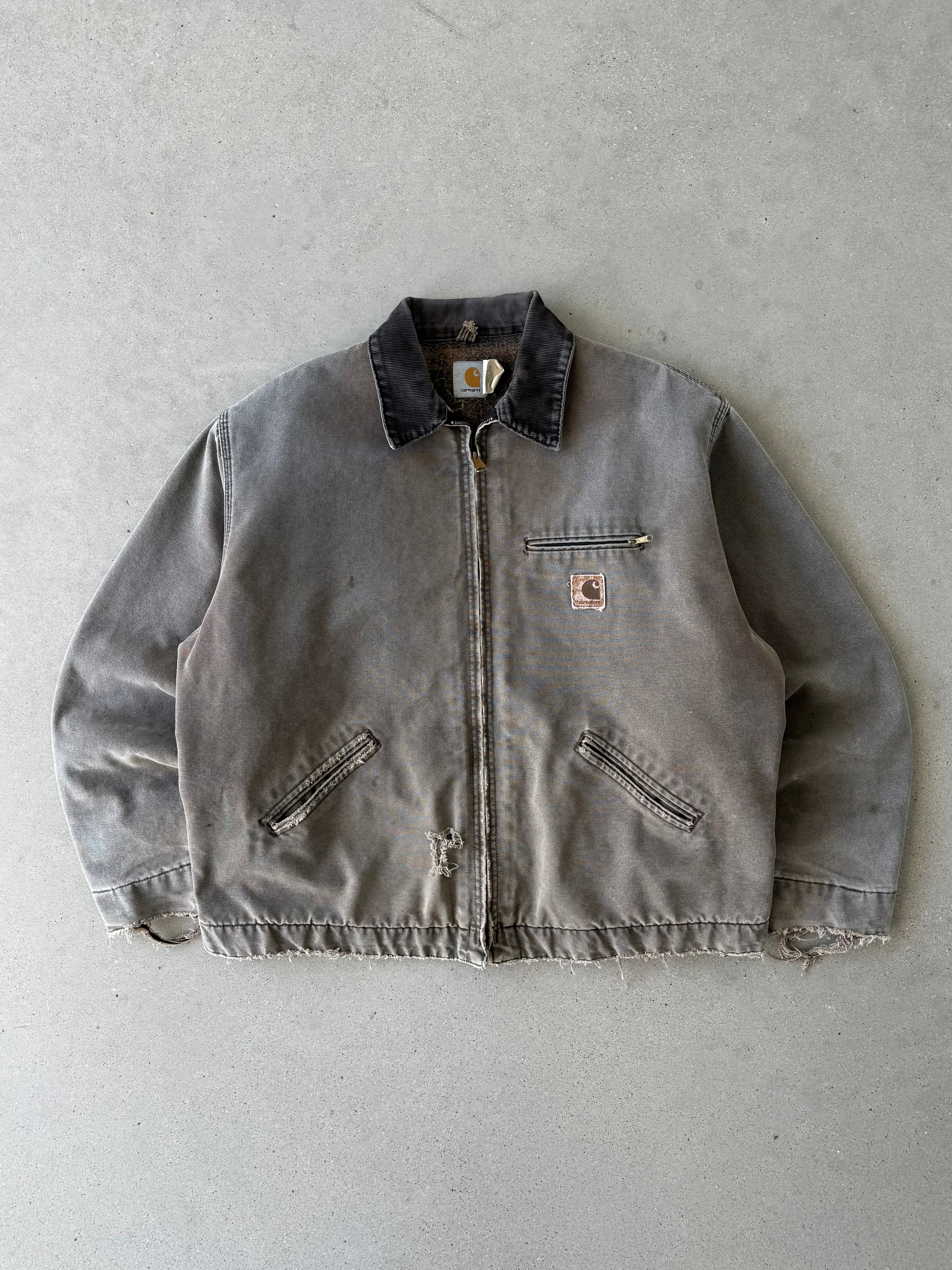 Vintage Carhartt Chestnut Brown J43 CHT Detroit Jacket - XXL