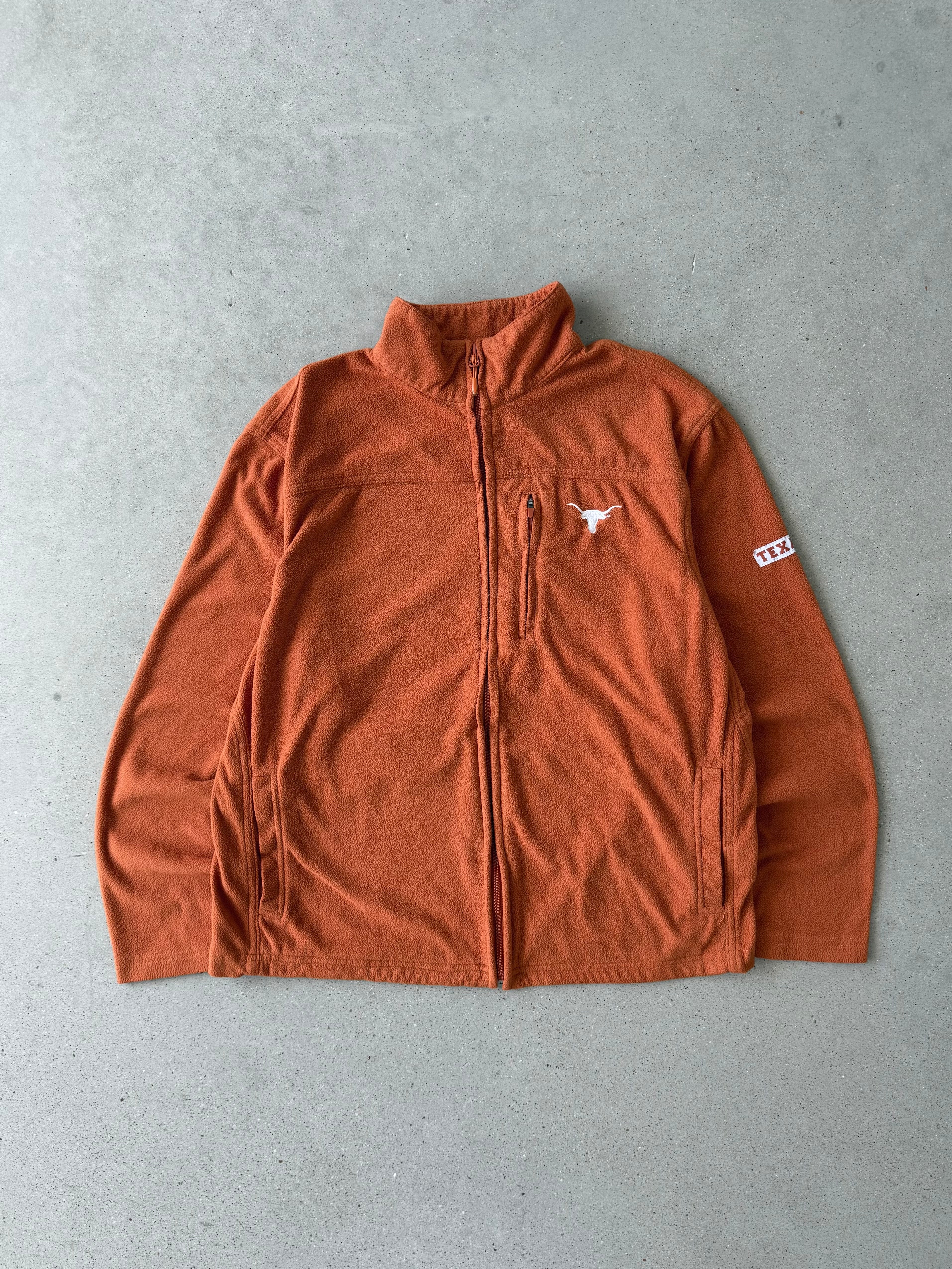 Vintage Texas Longhorns Fleece Jacket - L