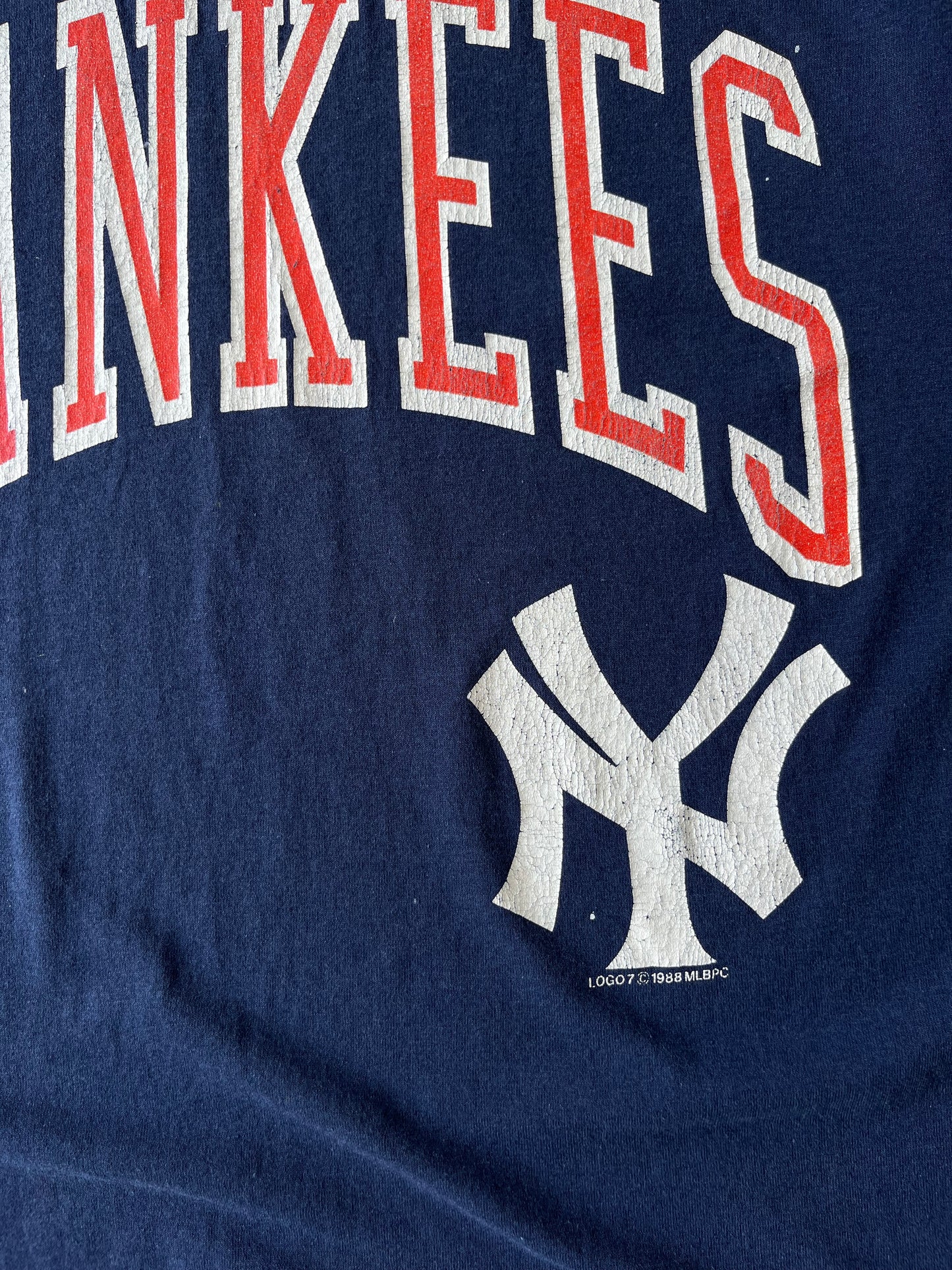 Vintage NYC Yankees Tee - L