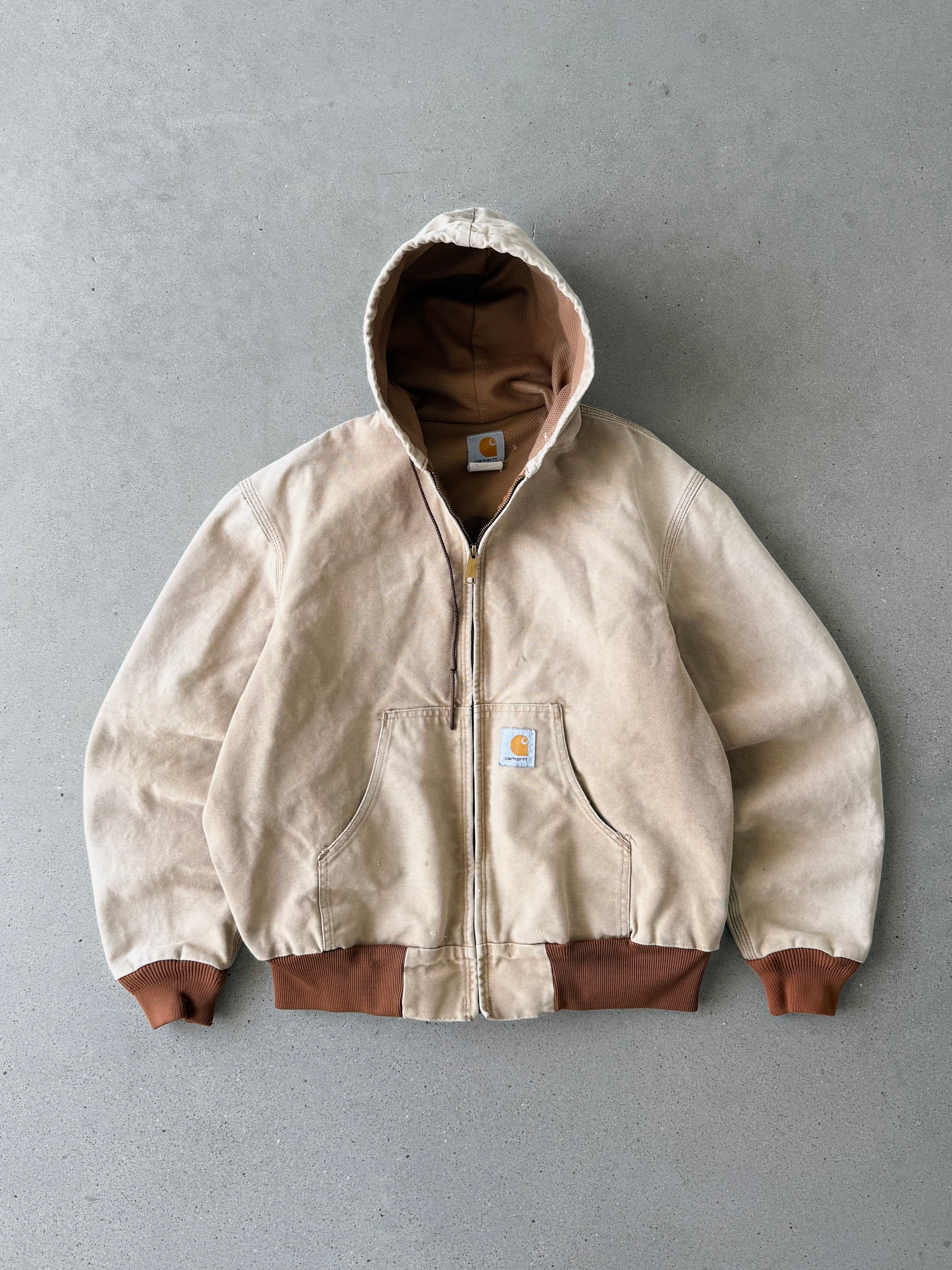 Vintage Carhartt J03 BBN Tan Active Jacket - L