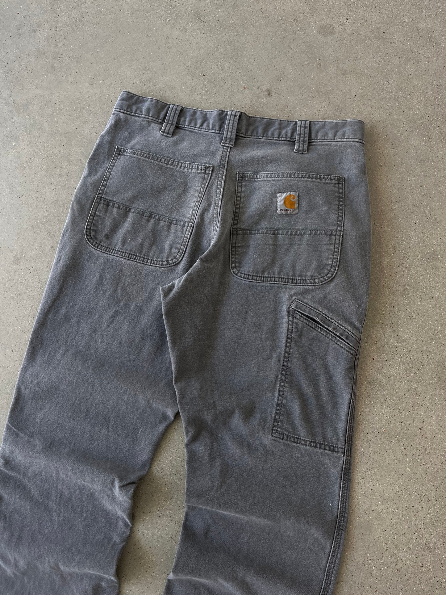 Vintage Carhartt Gray Carpenter Pants - 32x28