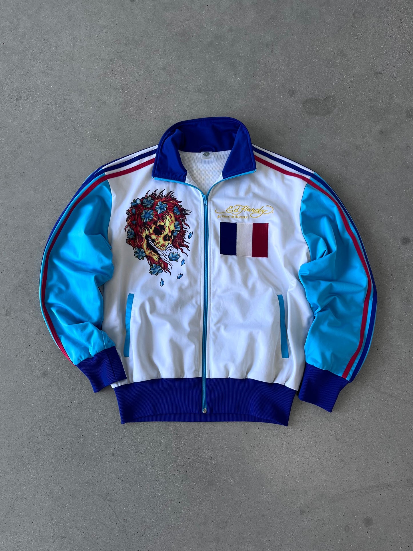 Vintage Y2K France ED HARDY Jacket - L