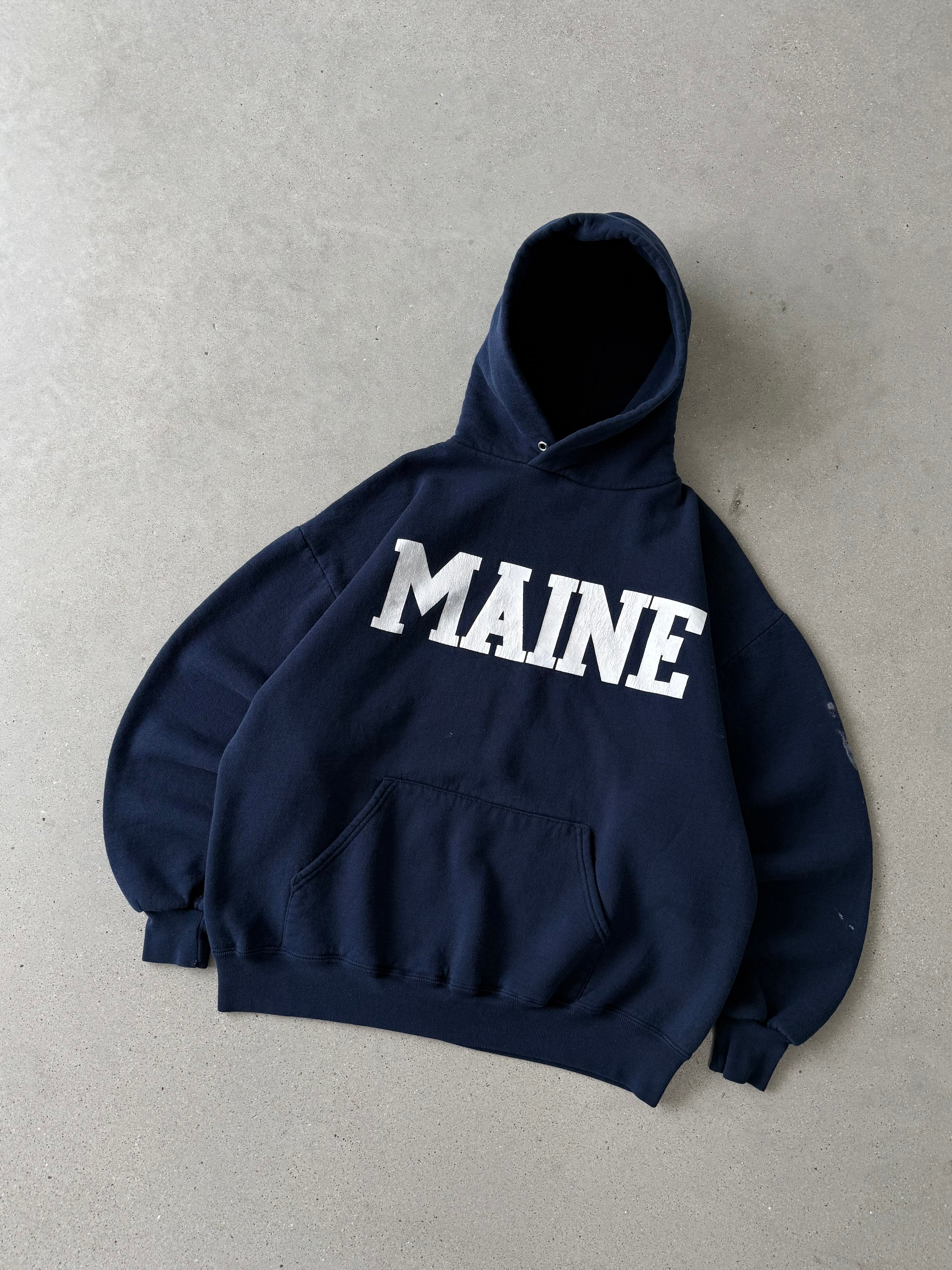 Vintage Maine Hoodie - XL