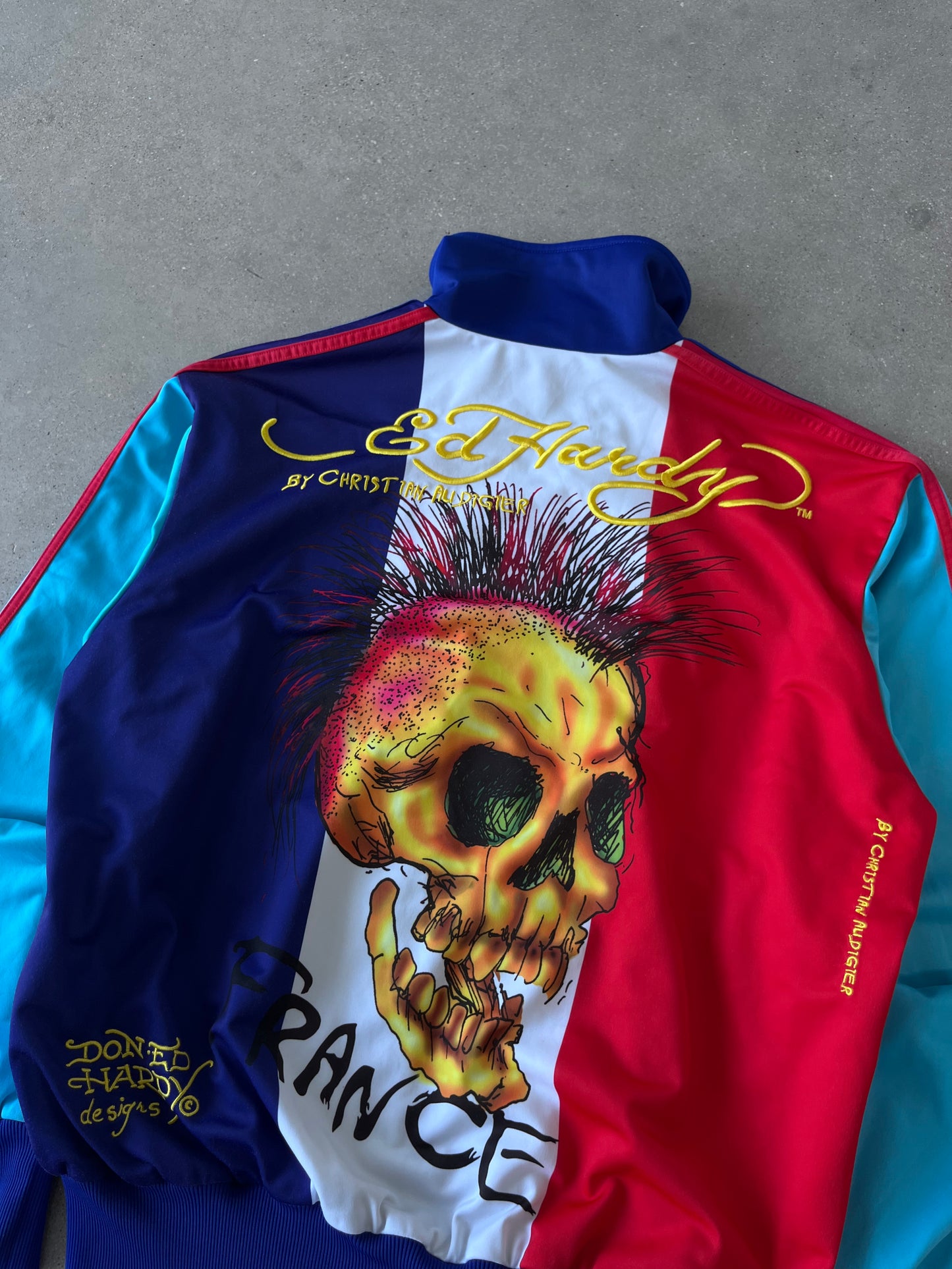 Vintage Y2K France ED HARDY Jacket - L