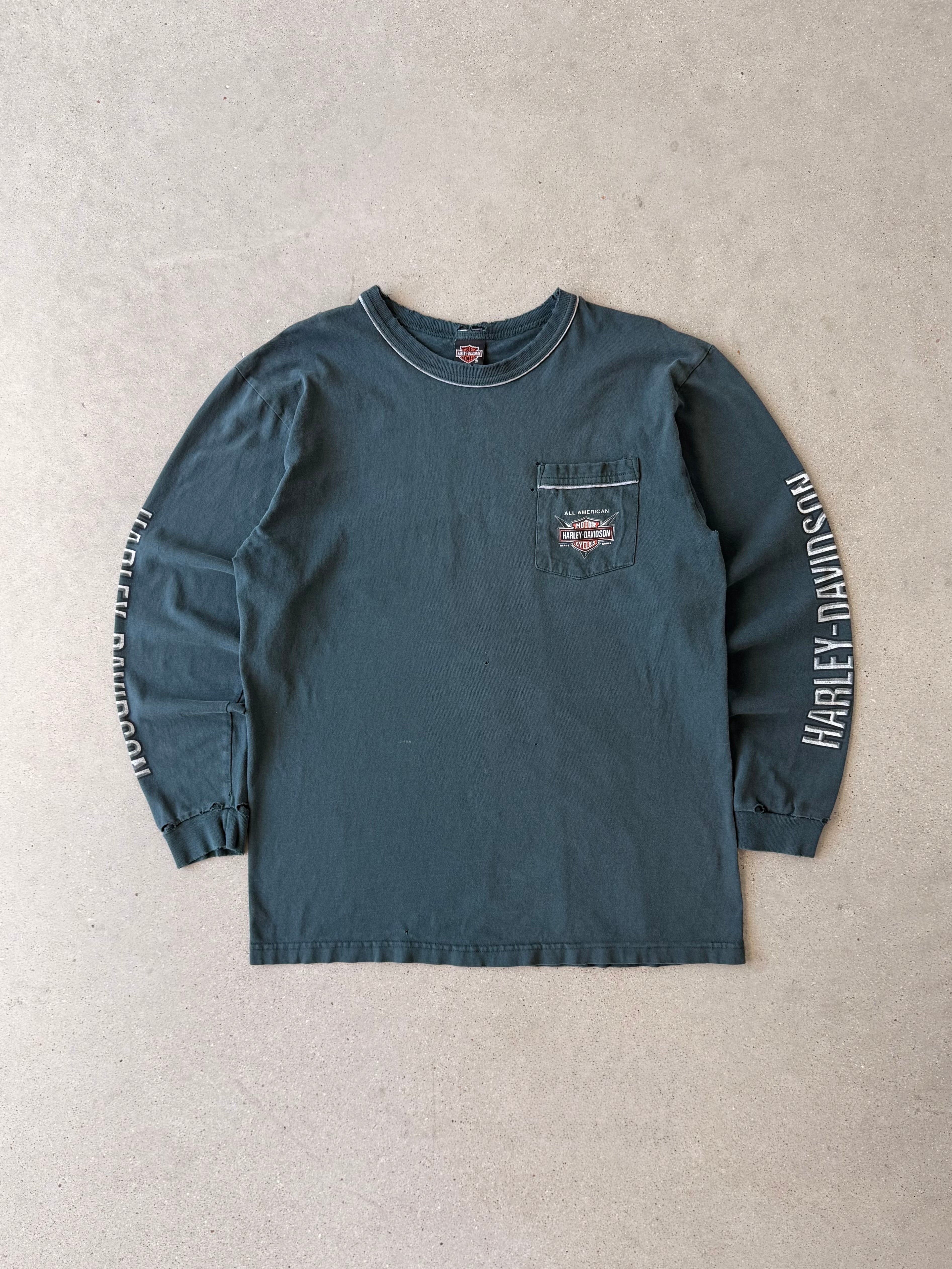 Vintage 1990s Harley Davidson Maverick Long Sleeve - L