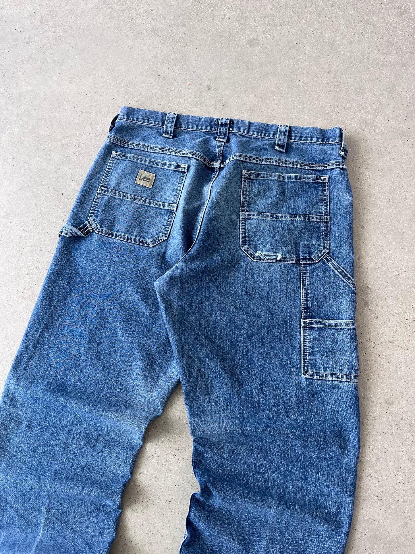 Vintage Lee Loose Carpenter Denim - 34x34