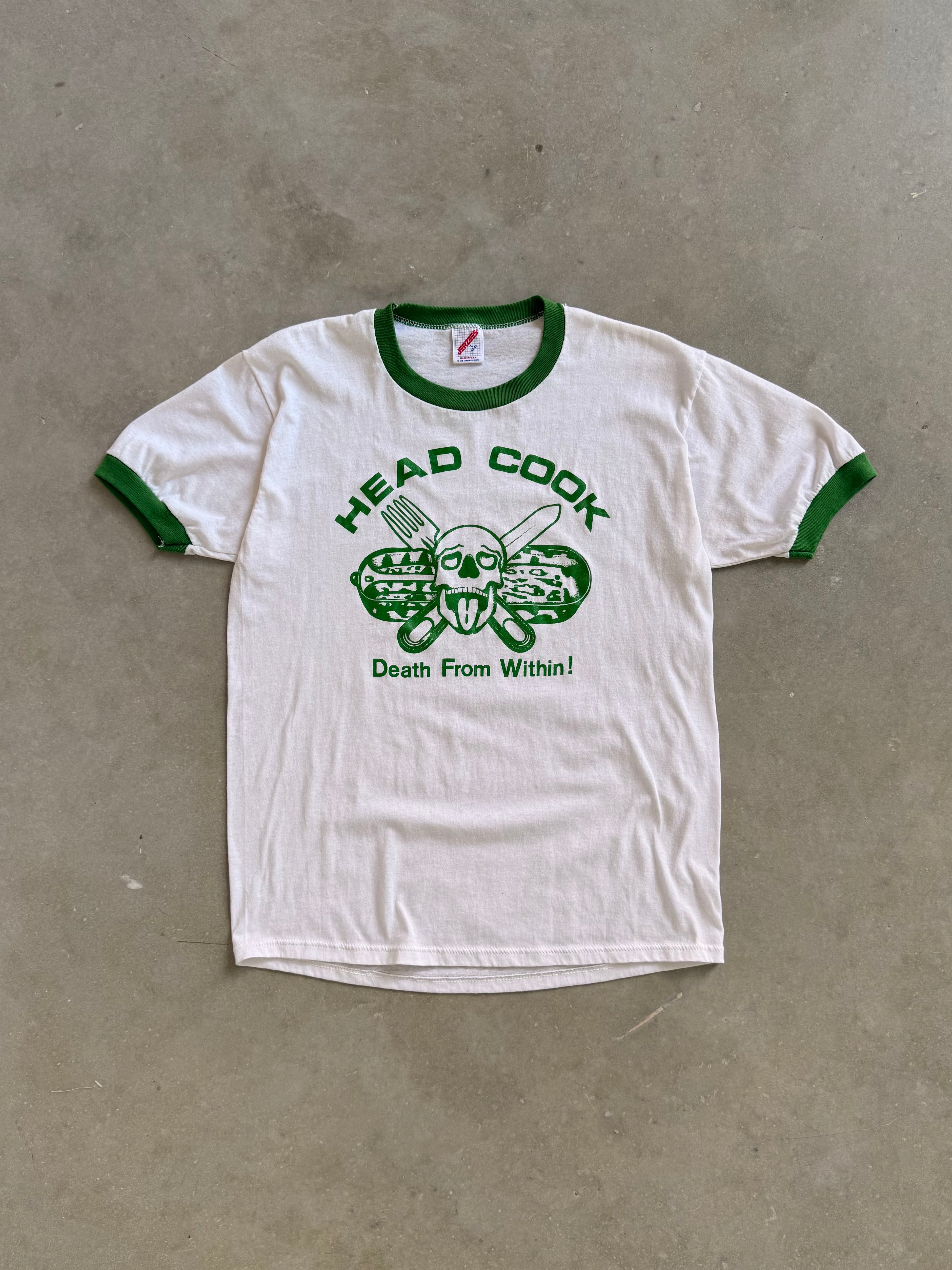 Vintage Head Cook Ringer Tee - L