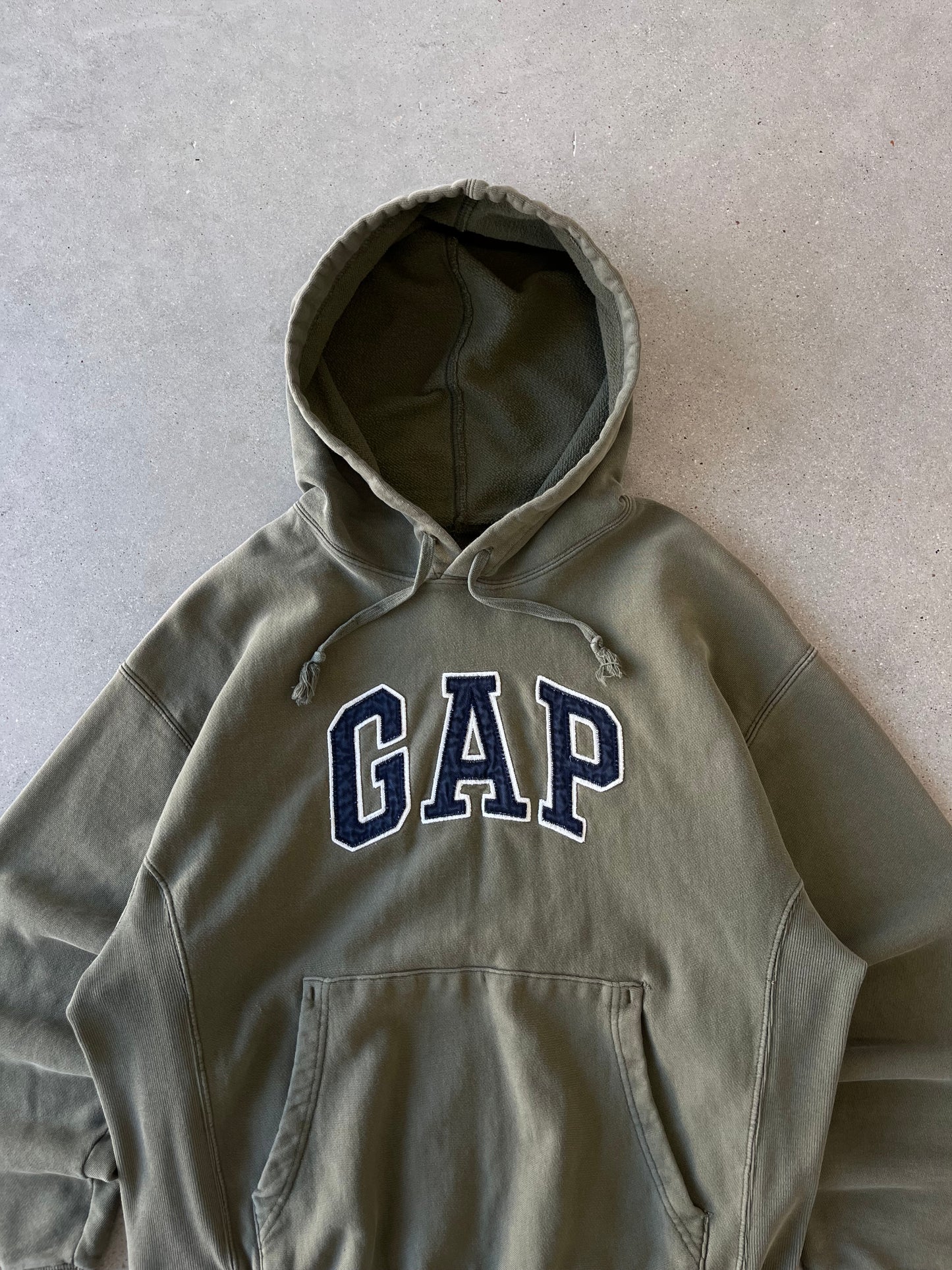 Vintage GAP Olive Hoodie - S