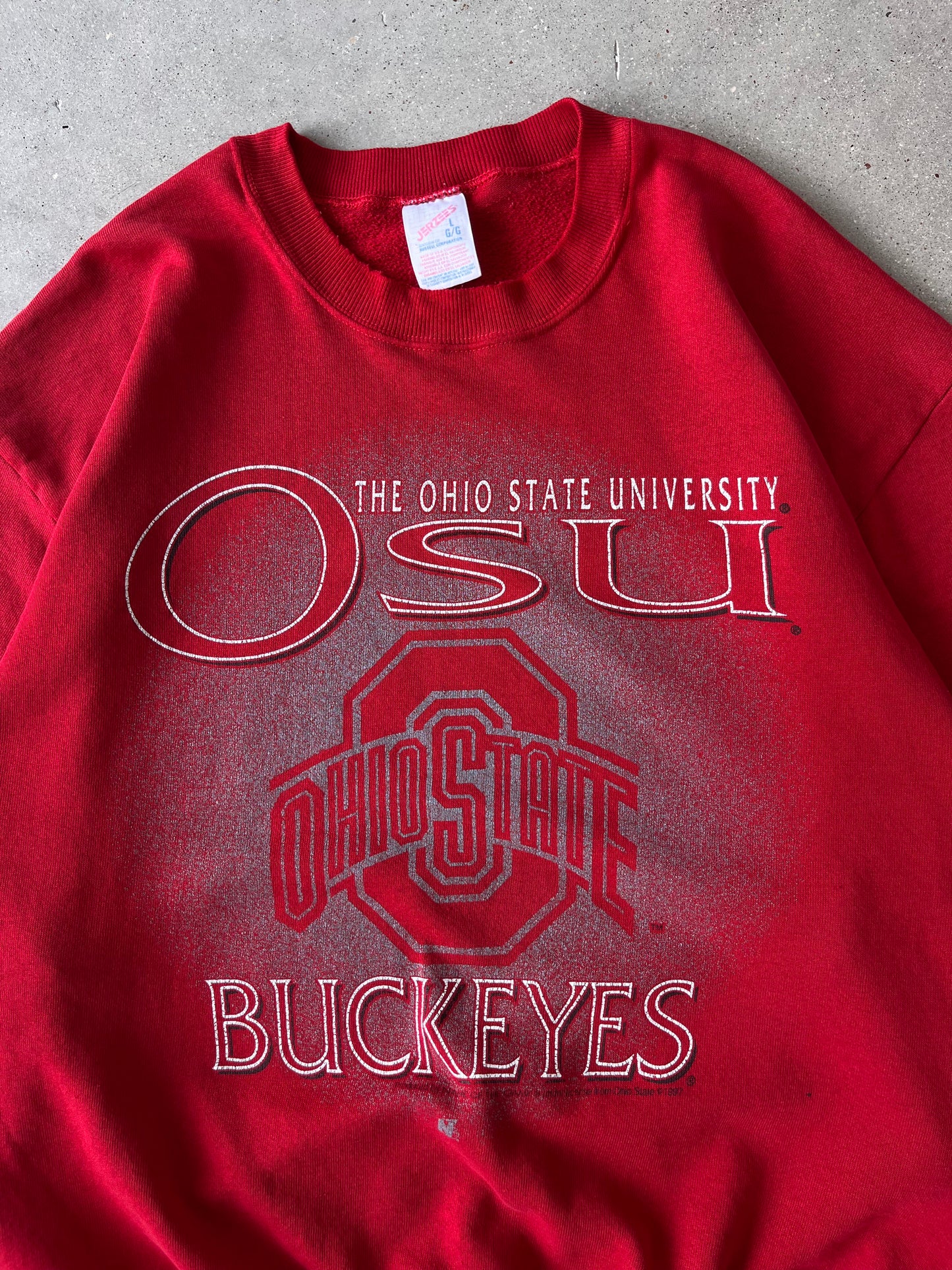 Vintage 1997 Ohio State Crewneck - L