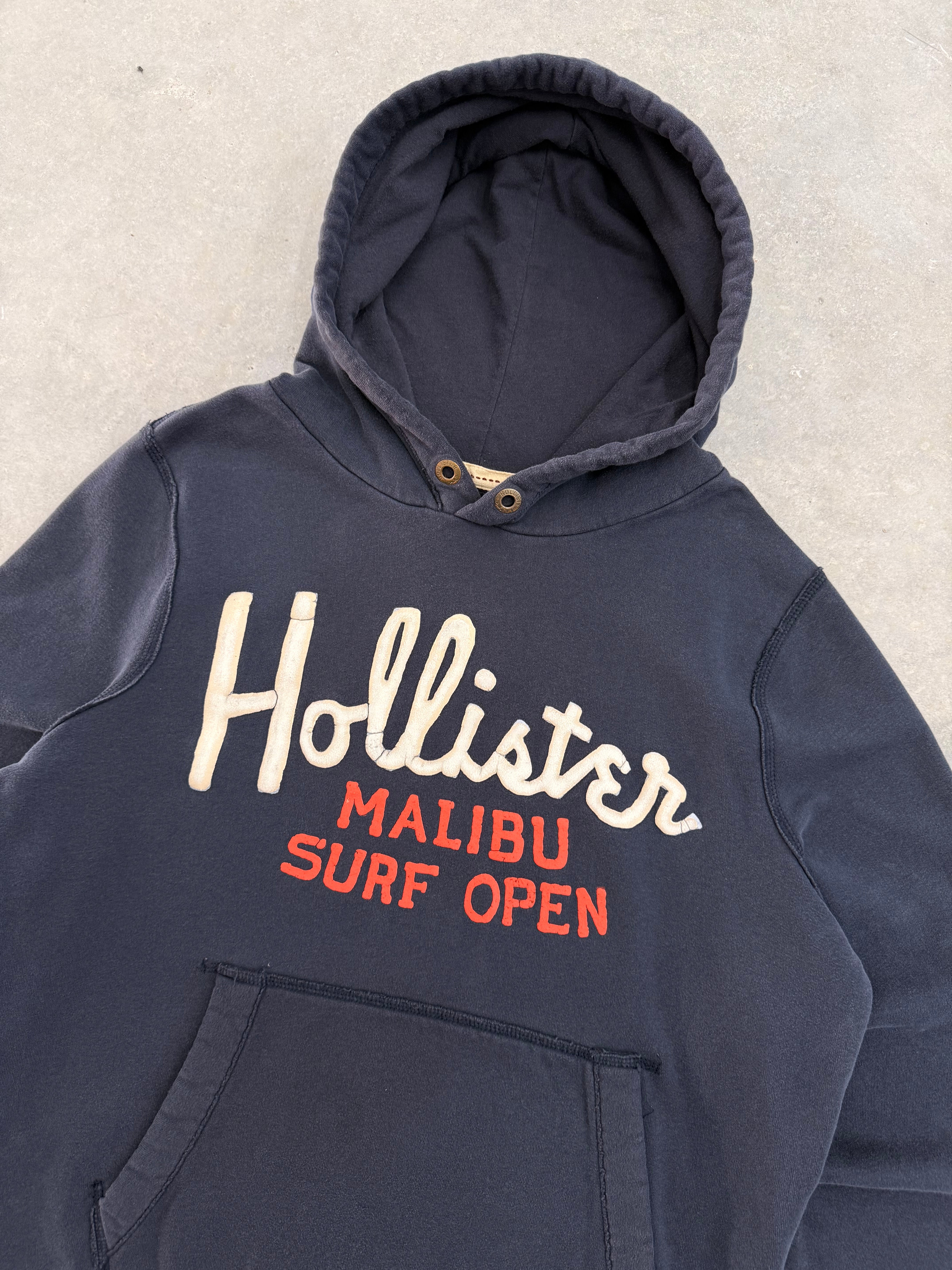 Vintage Hollister Malibu Surf Open Hoodie - XL