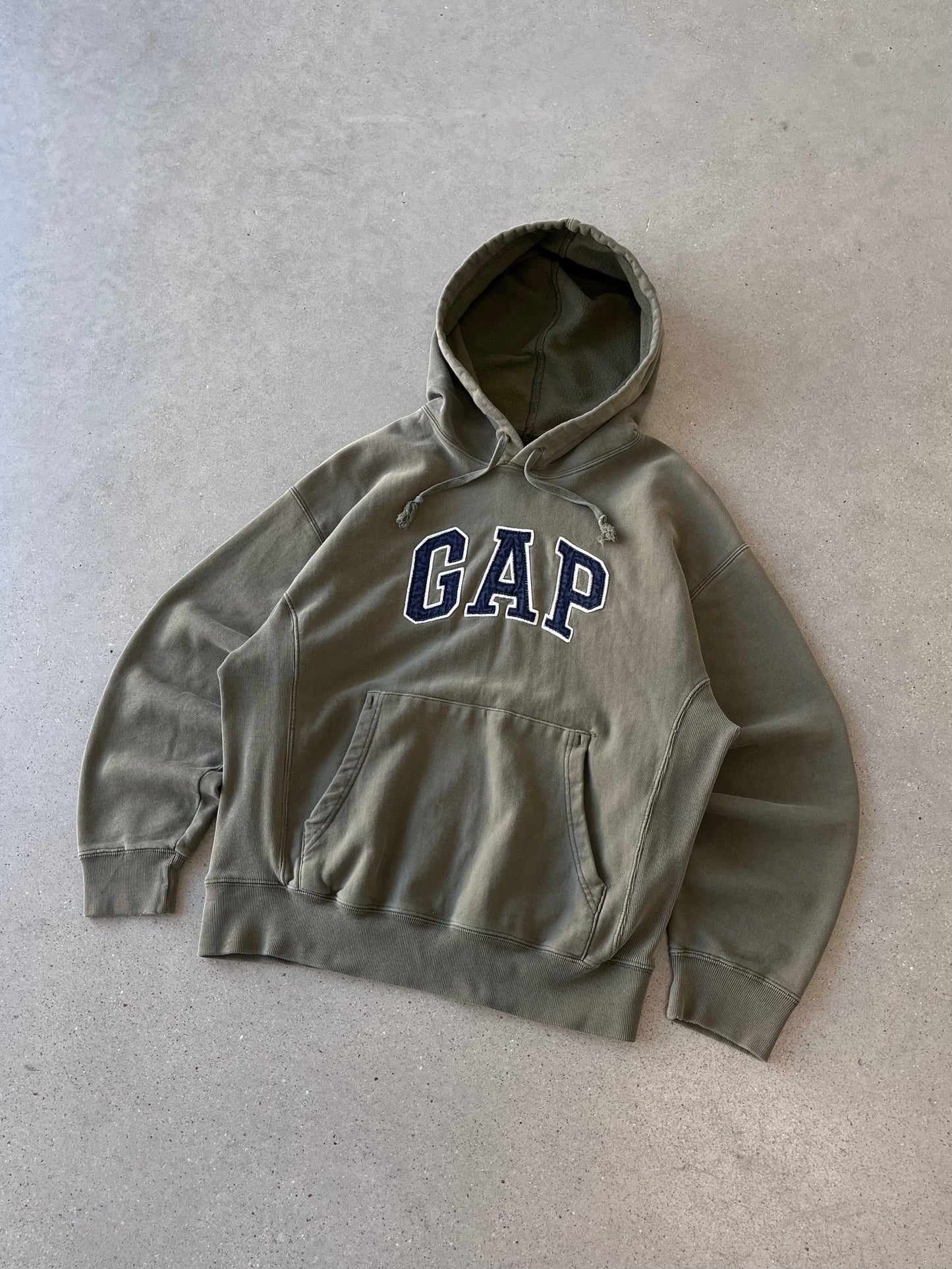 Vintage GAP Olive Hoodie - S