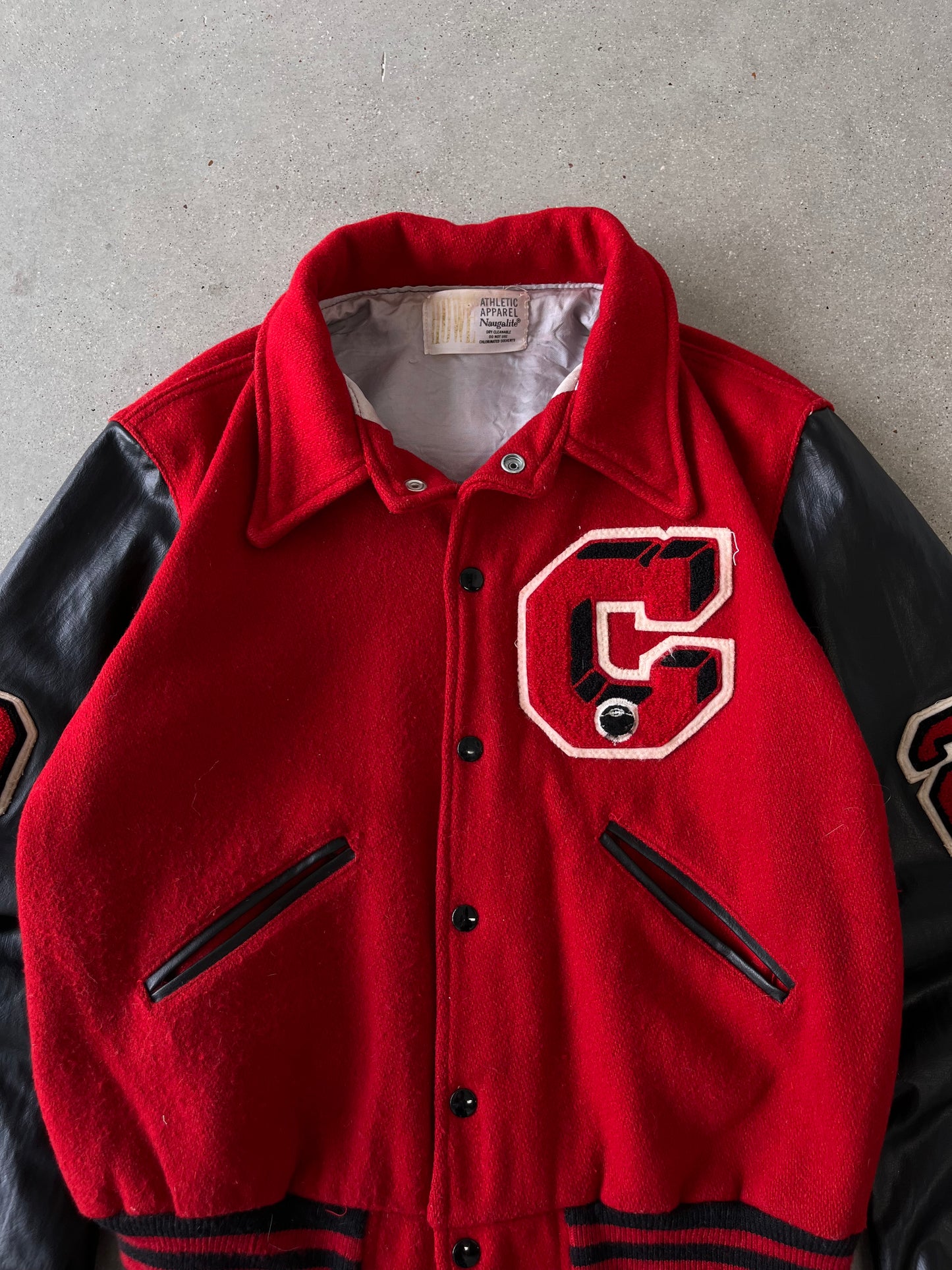 Vintage 80s Letterman Jacket - M