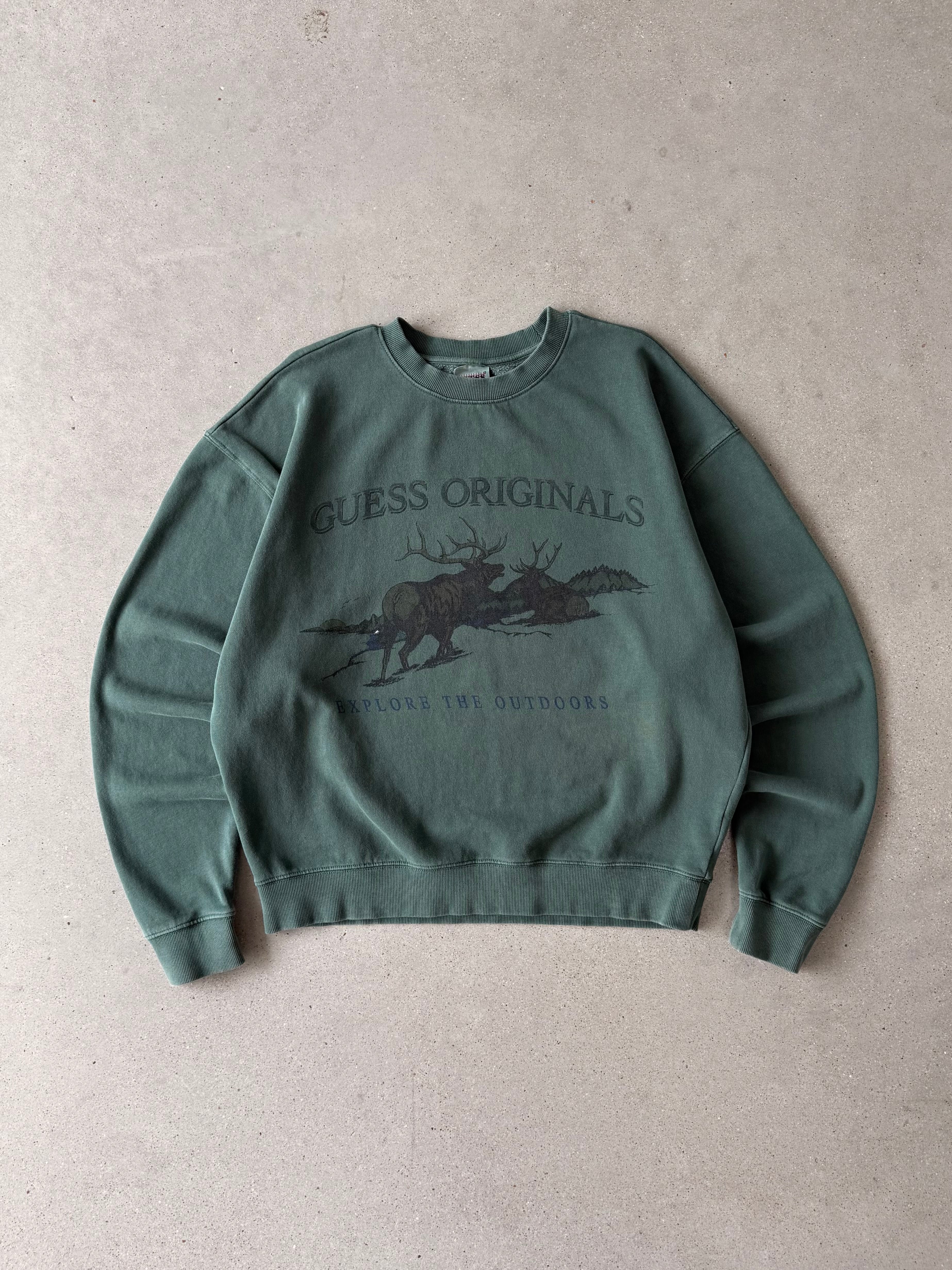 Vintage Guess Outdoors Sweatshirt - XL