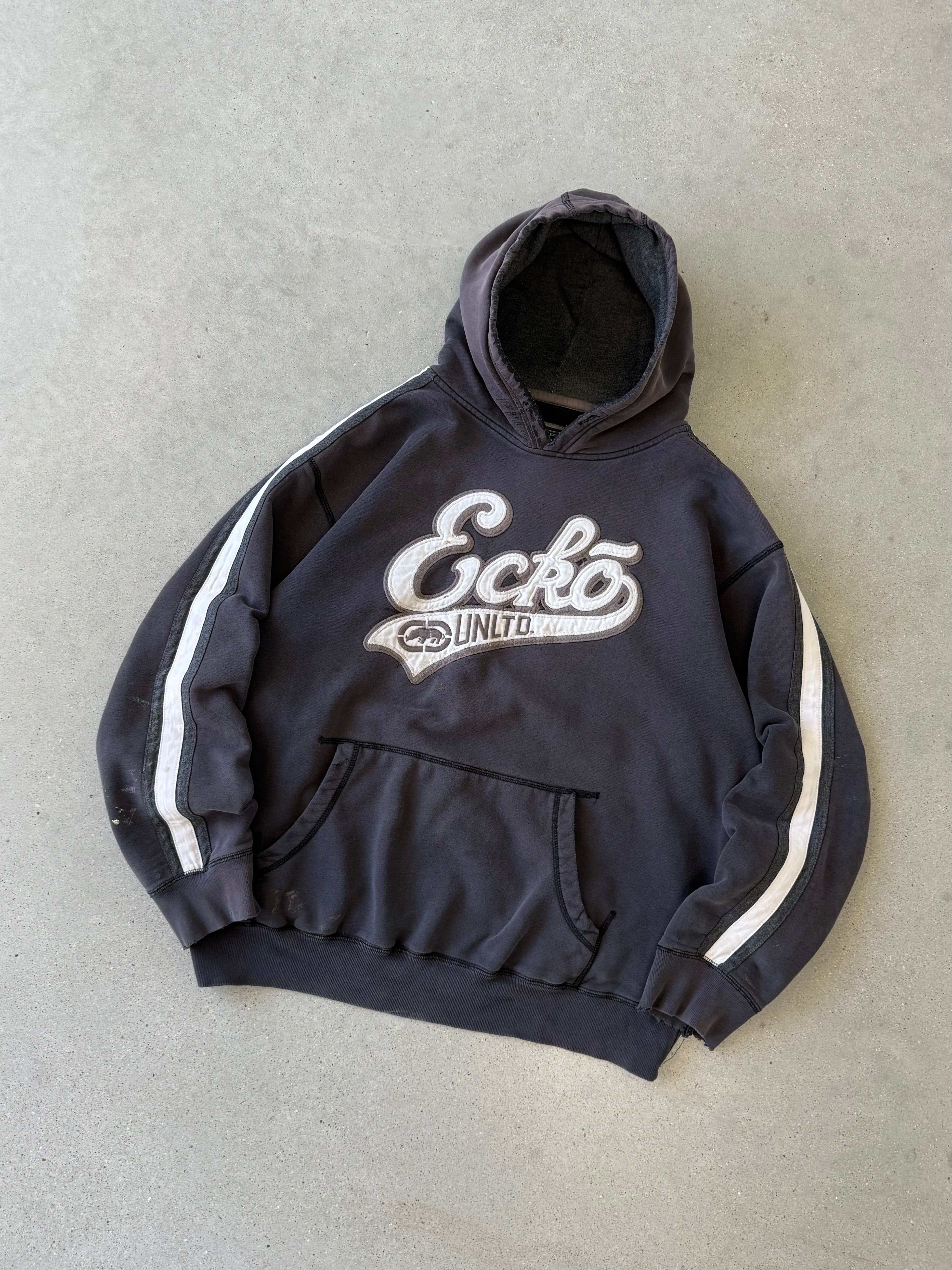 Vintage Ecko Unltd Faded Hoodie - XL