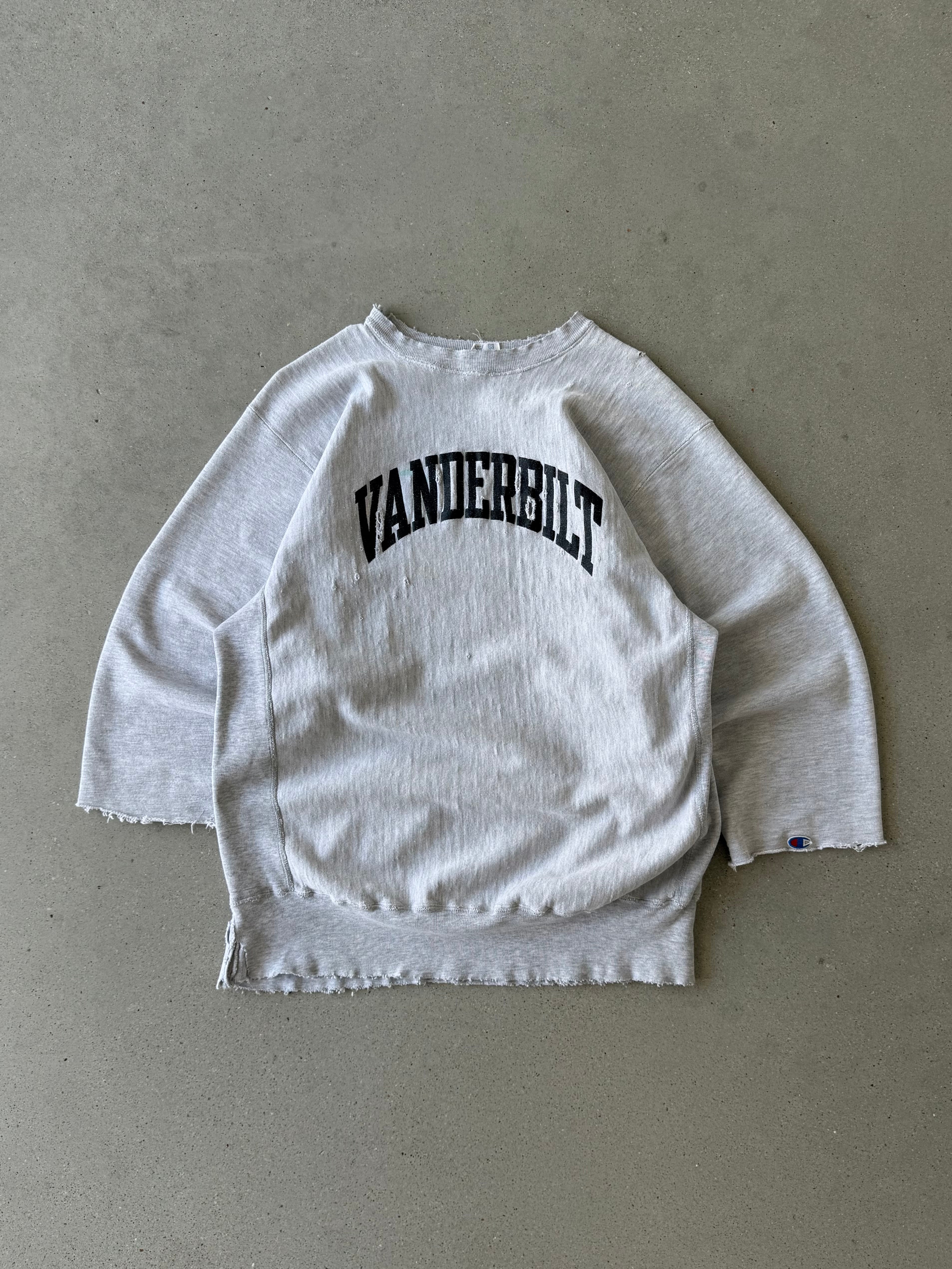 Vintage 1980s Vanderbilt University Champion Reverse Weave Crewneck  - XXL