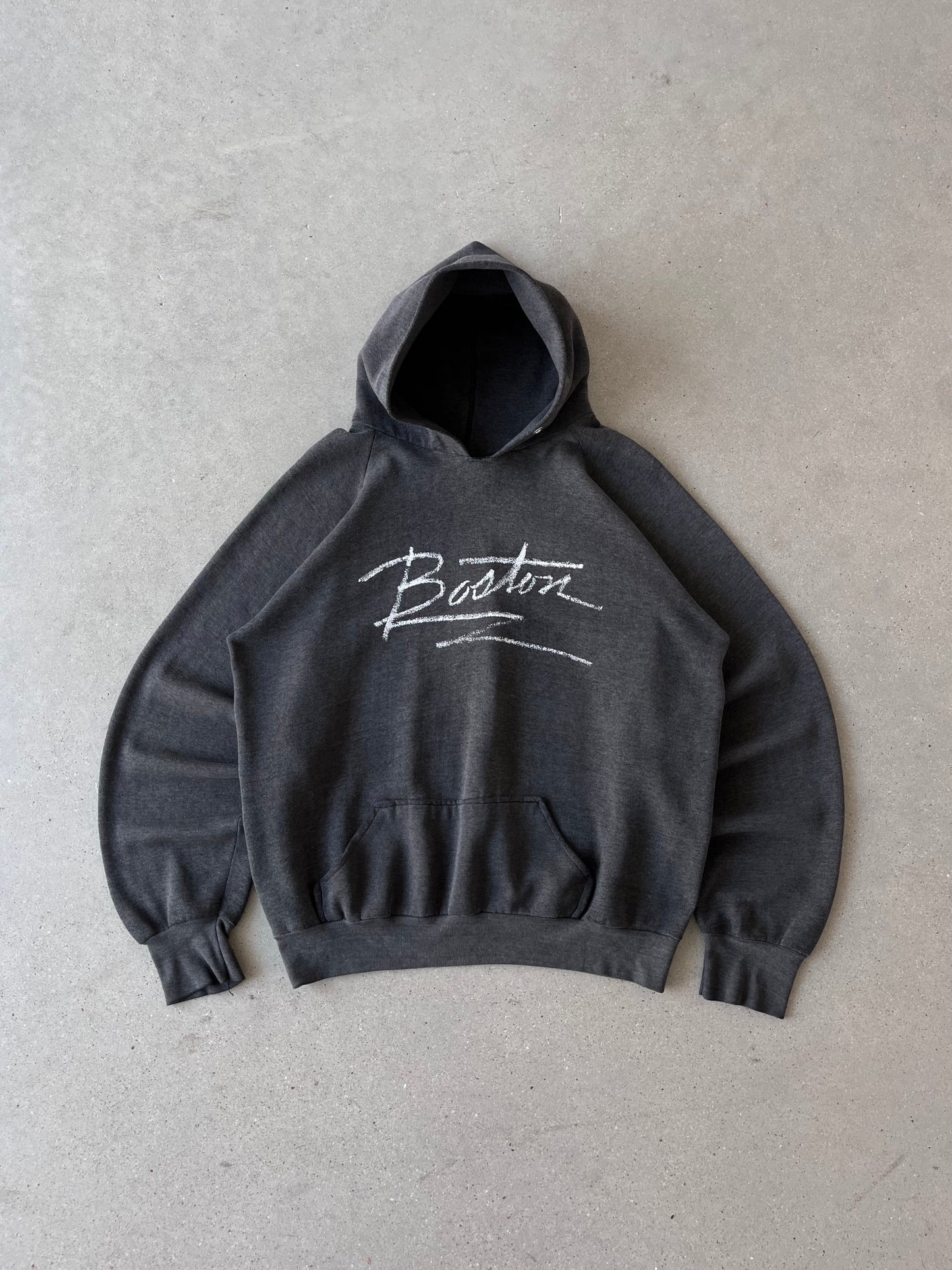 Vintage 80s Boston Hoodie - XL