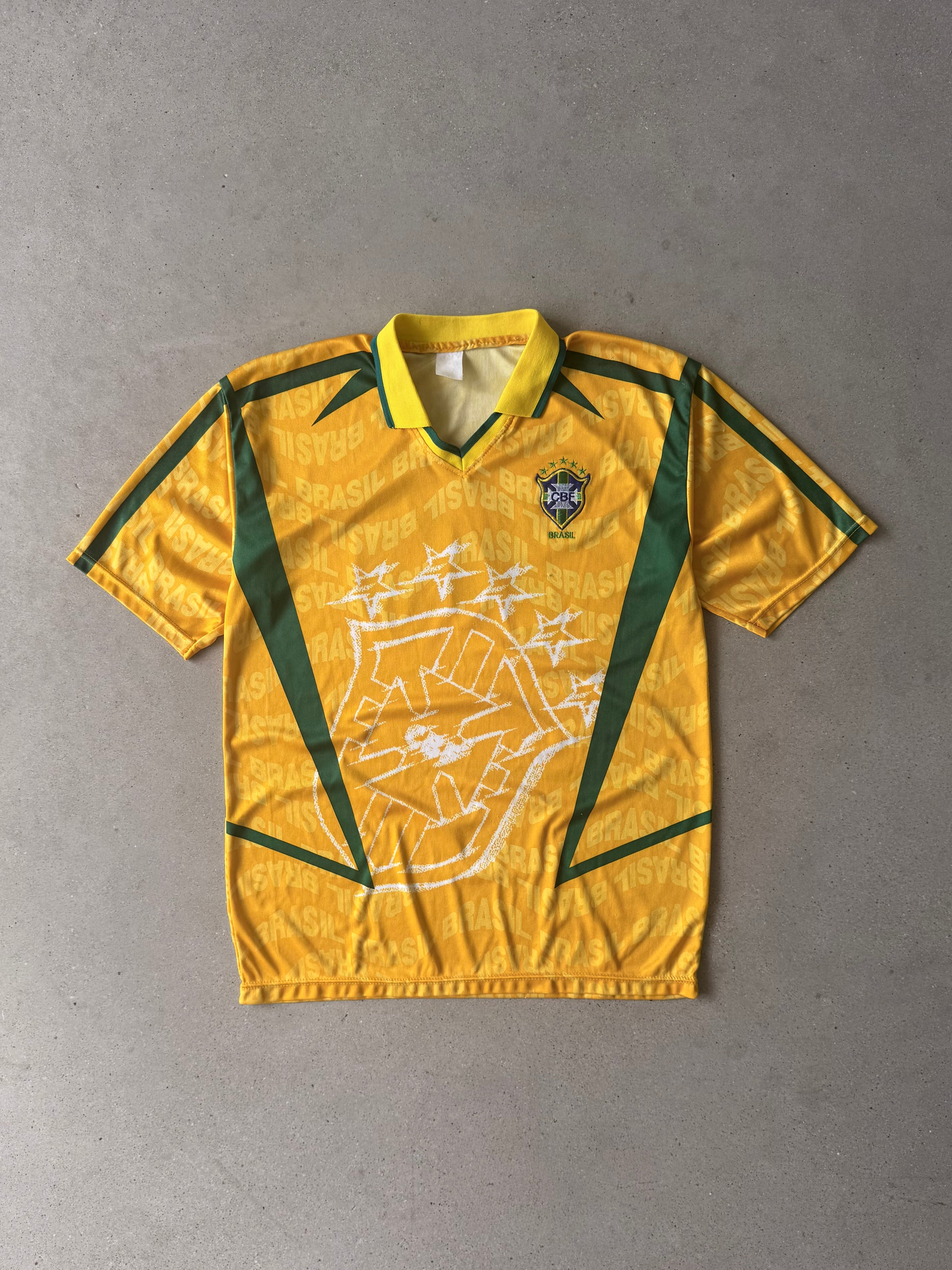2000s Brazil #14 Home Kit - XL