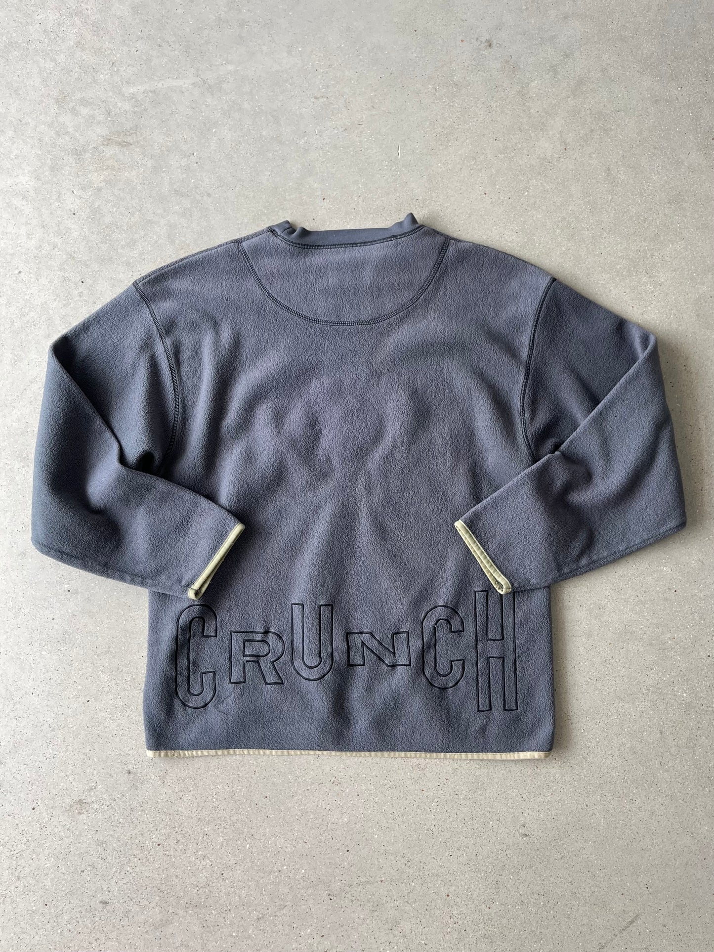 Vintage Crunch Olive Gym Fleece - XL