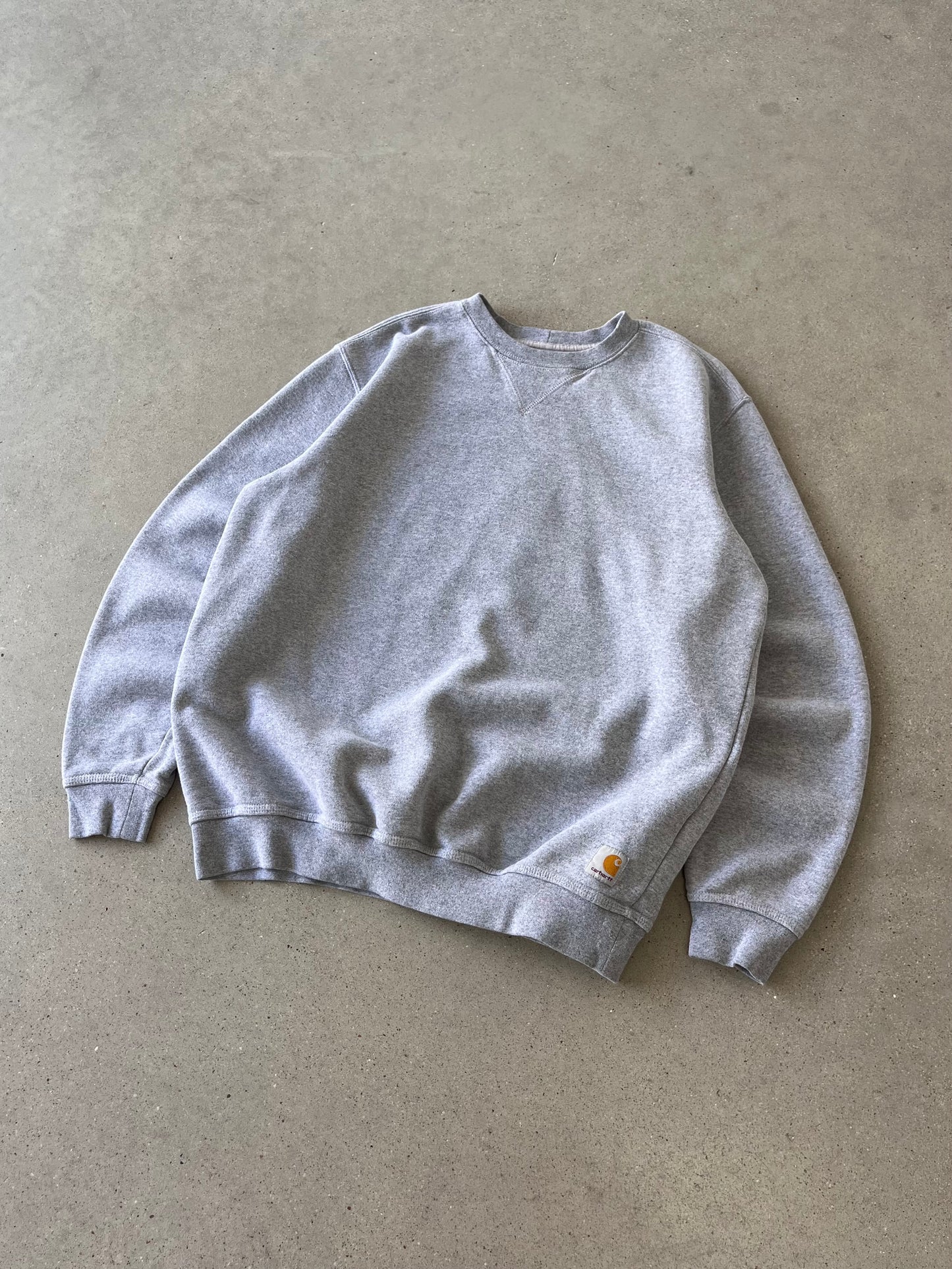 Vintage Carhartt Heather Gray Crewneck - M