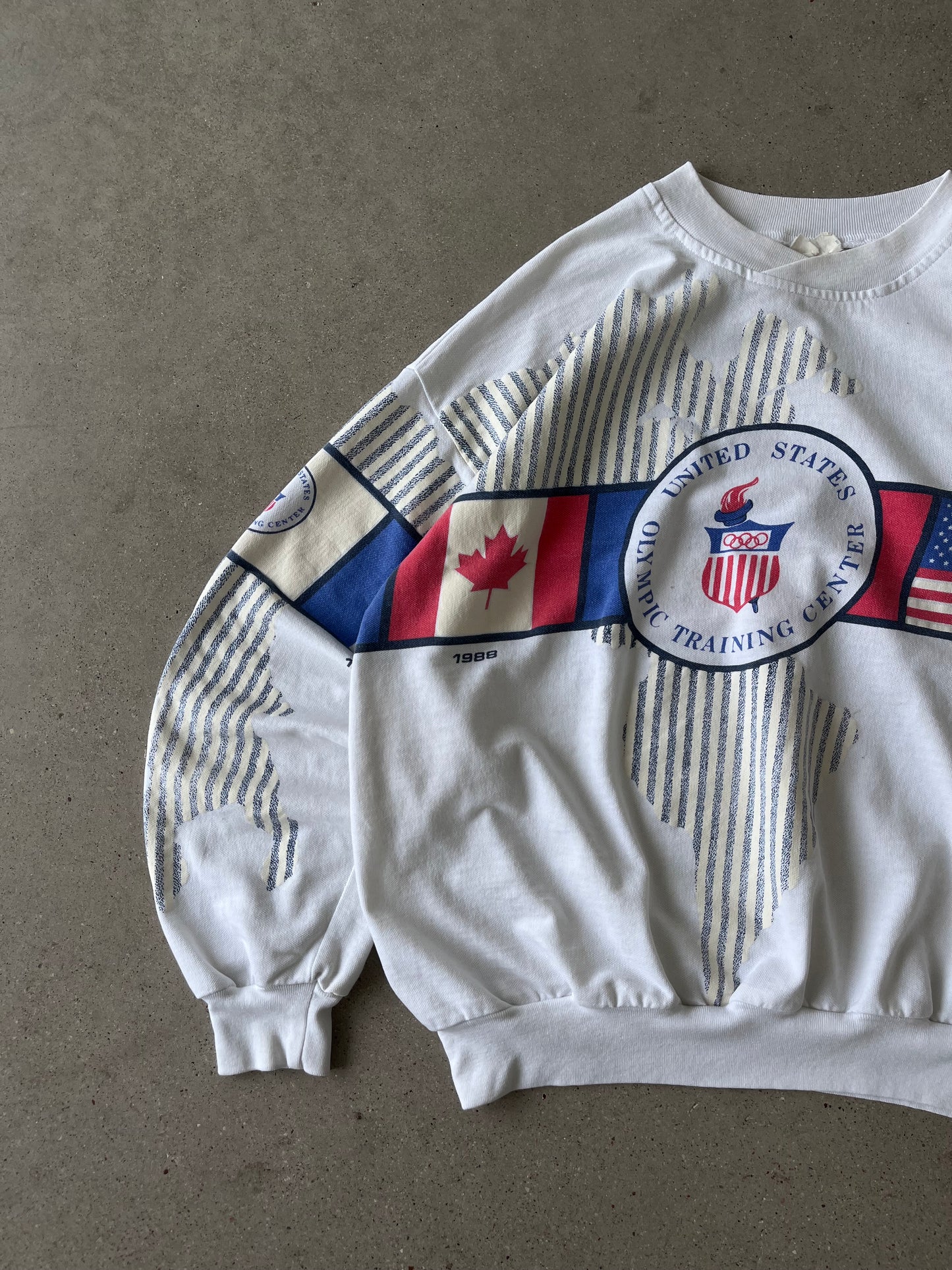 Vintage Olympic Training Center Sweatshirt - L