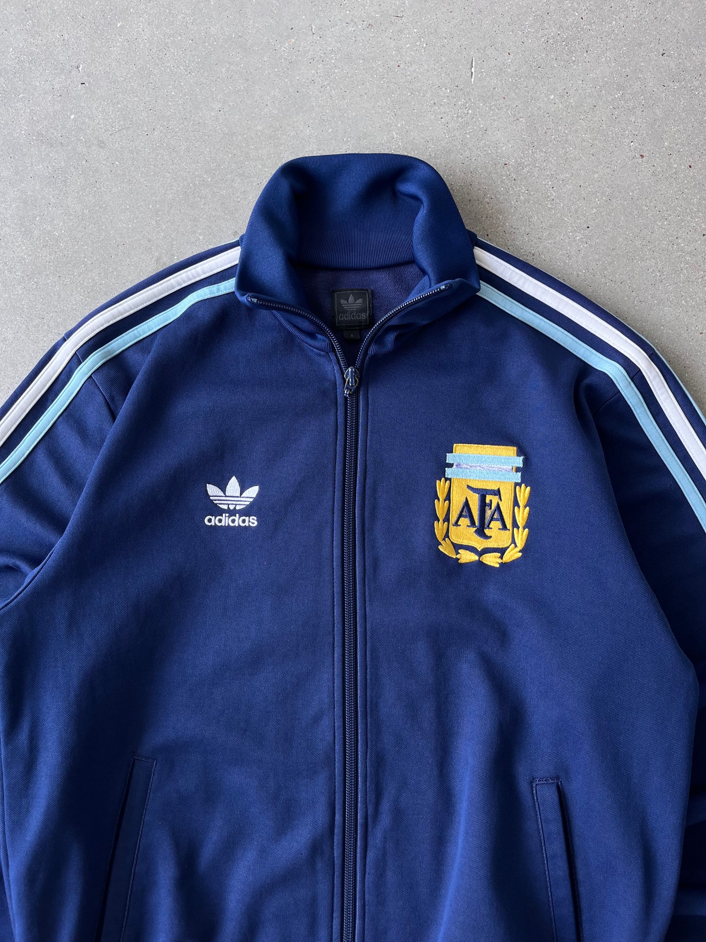 Vintage Adidas 'Hand of God' Diego Maradona Argentina Track Jacket - S