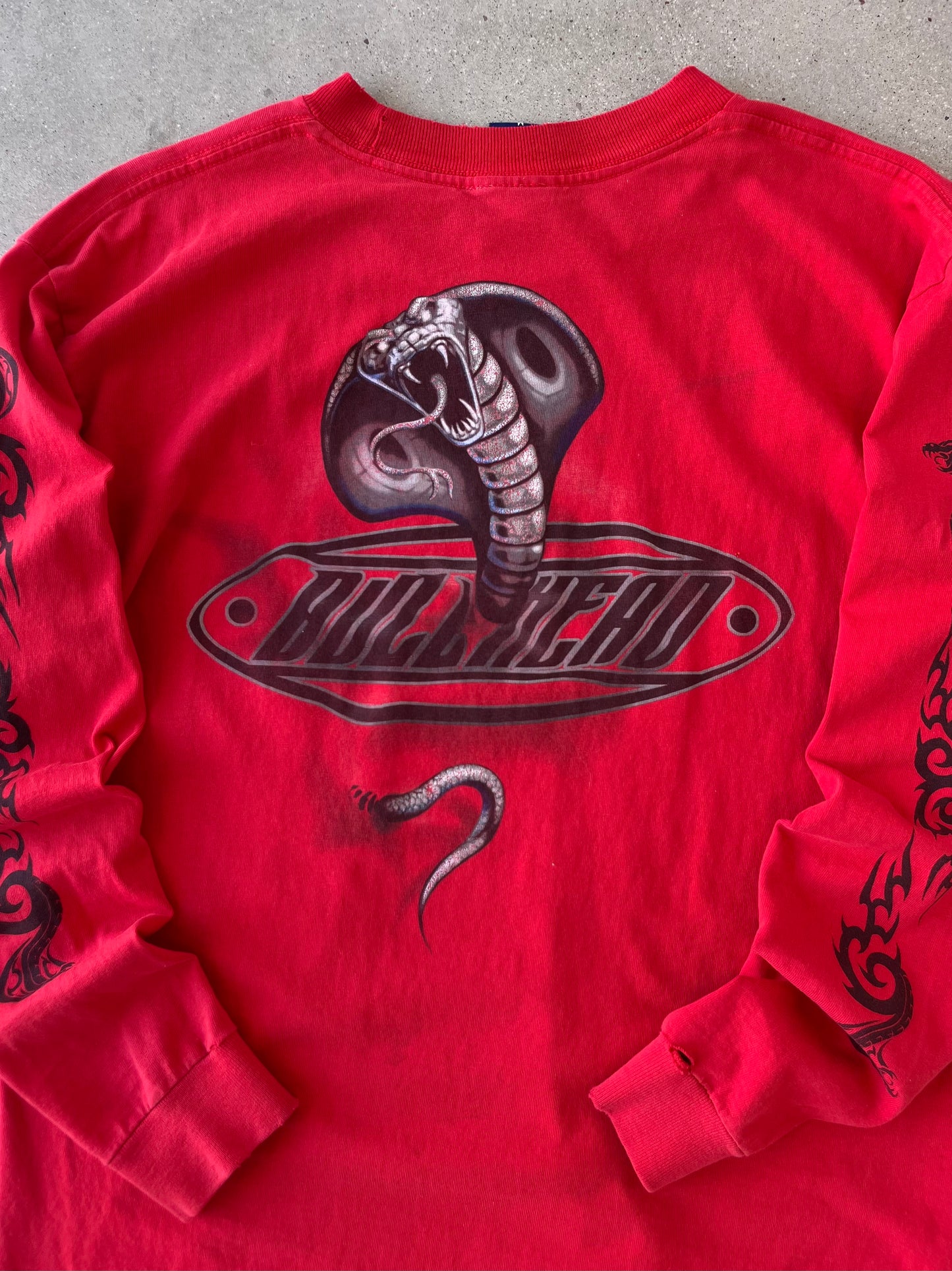 Vintage Y2K Cobra Bullhead Long Sleeve - M