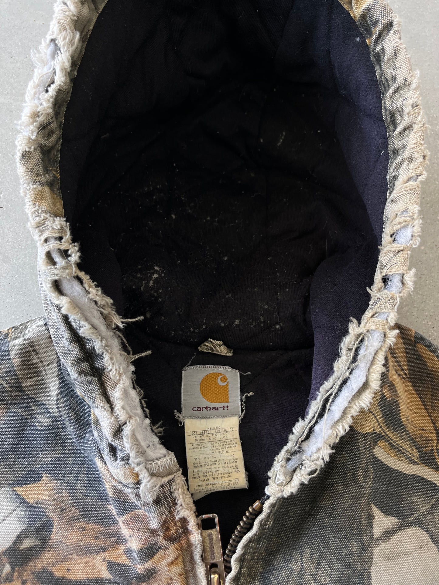 Vintage Carhartt Realtree Distressed Active Jacket - M