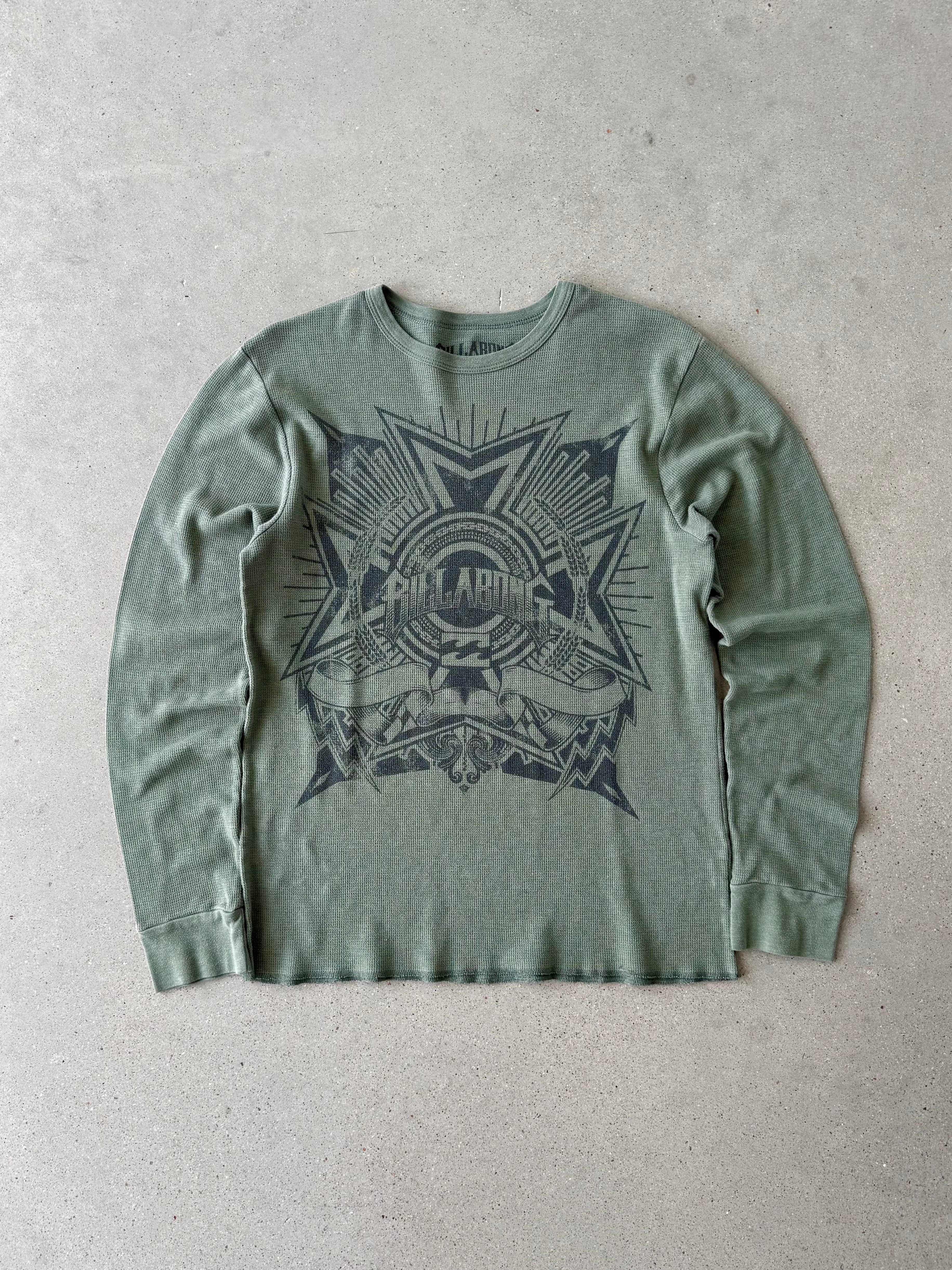 Vintage Y2K Billabong Thermal Long Sleeve - M