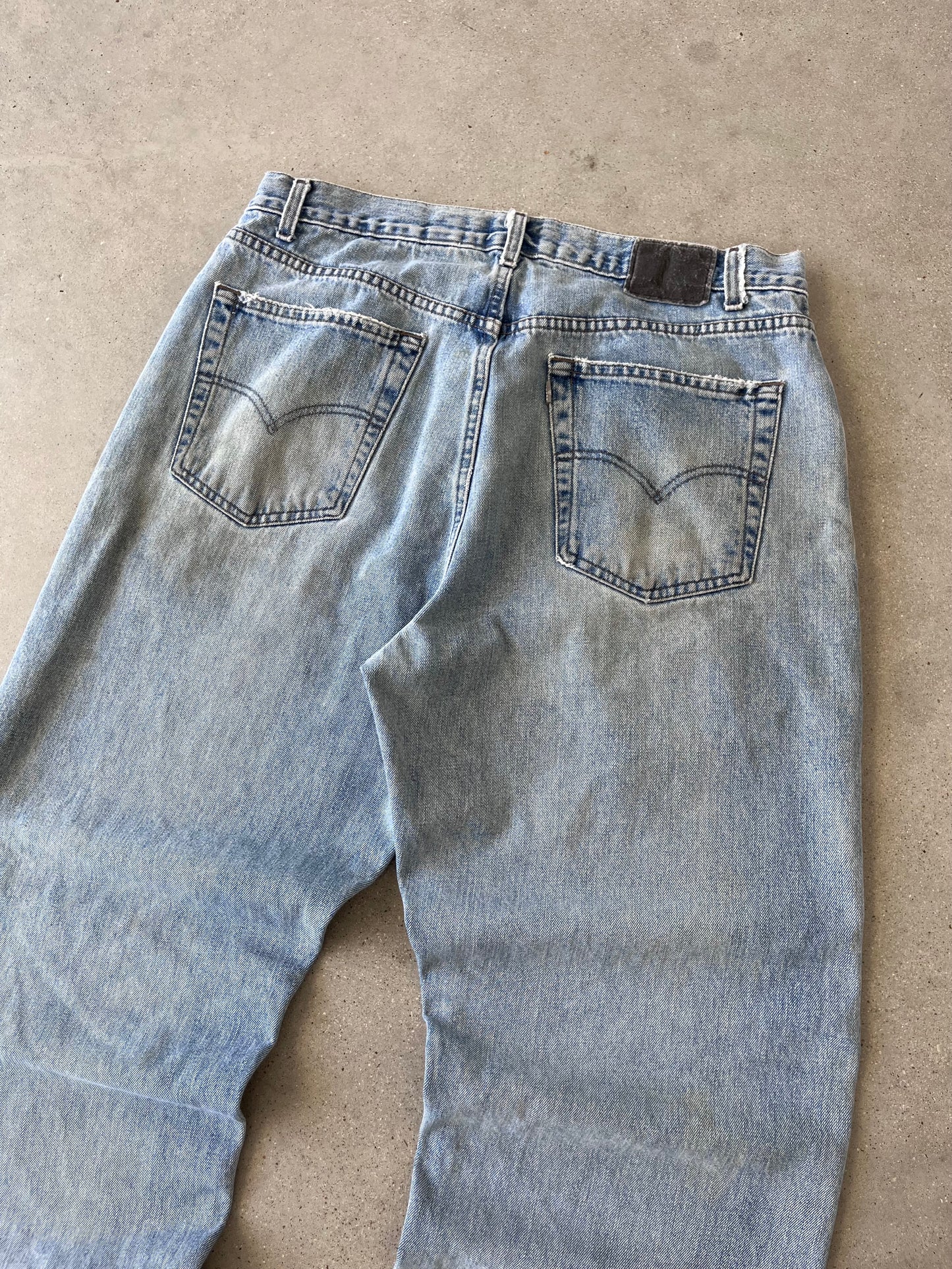 Vintage Levi's Silvertab Straight + Loose Denim - 38x32