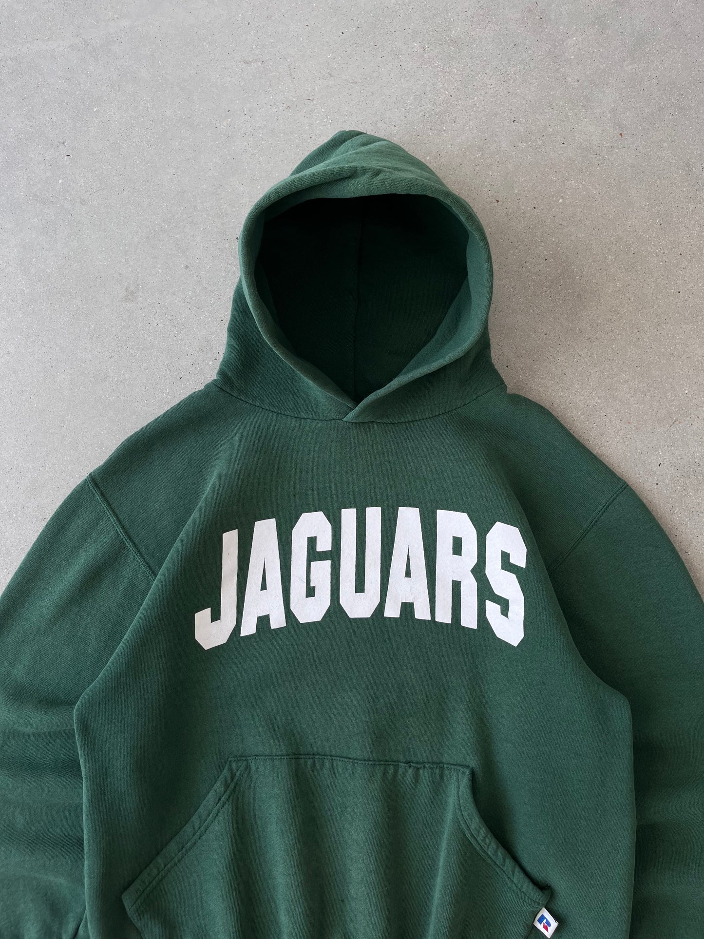 Vintage 'Jaguars' Russell Athletic Hoodie - S