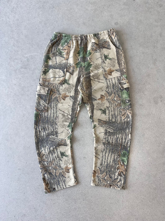 Vintage Jerzees Realtree Cargo Sweatpants - L