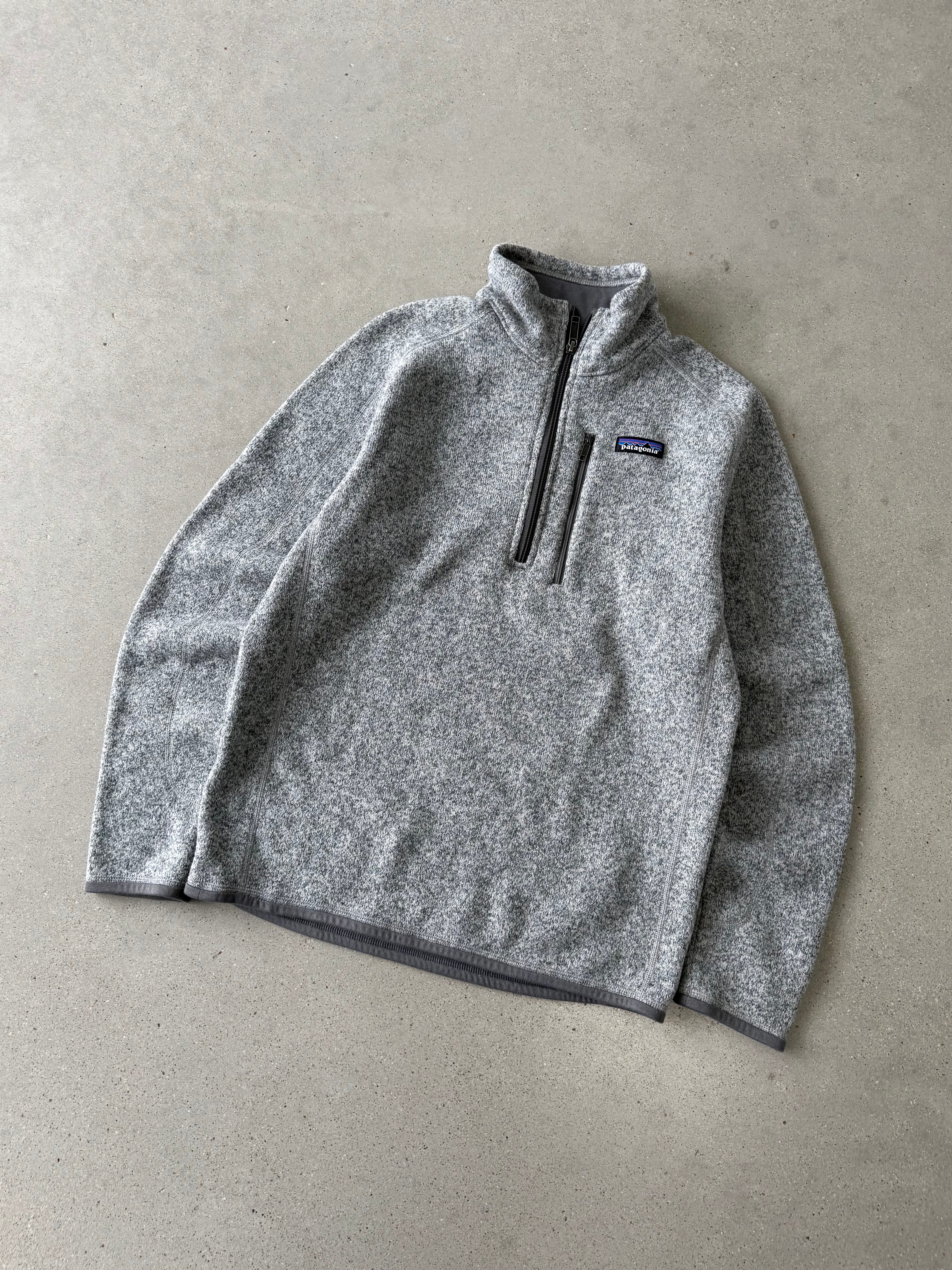 Vintage Patagonia Gray Quarter-zip  - S