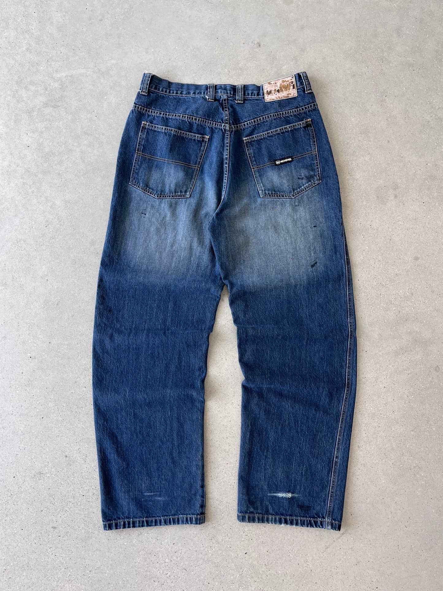 Vintage Y2K Reverb Baggy Denim - 34x34