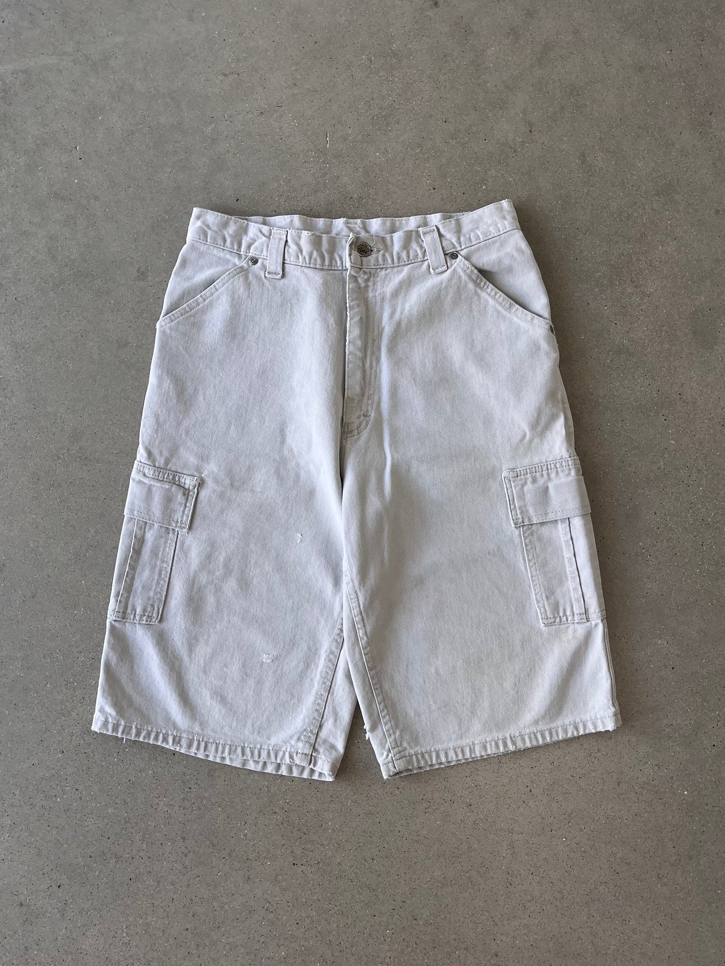 Vintage Les Pipes Baggy Cargo Shorts - 30