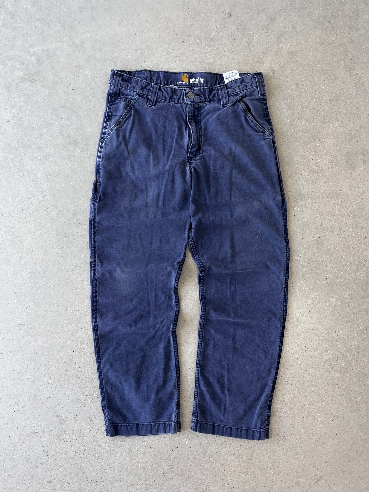 Vintage Carhartt Navy Relaxed Pants - 33x30