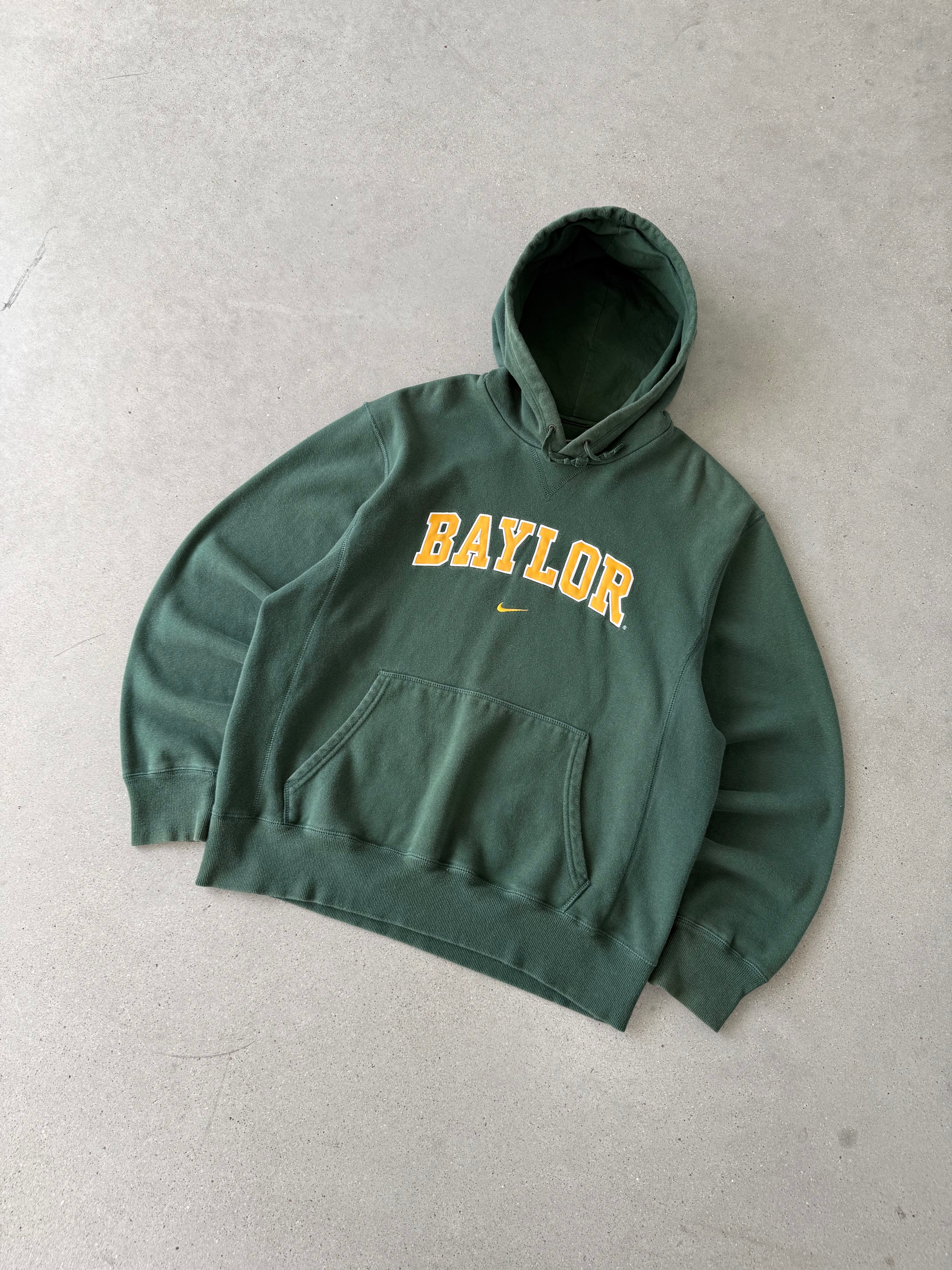 Vintage Nike Baylor University Center Swoosh Hoodie - L
