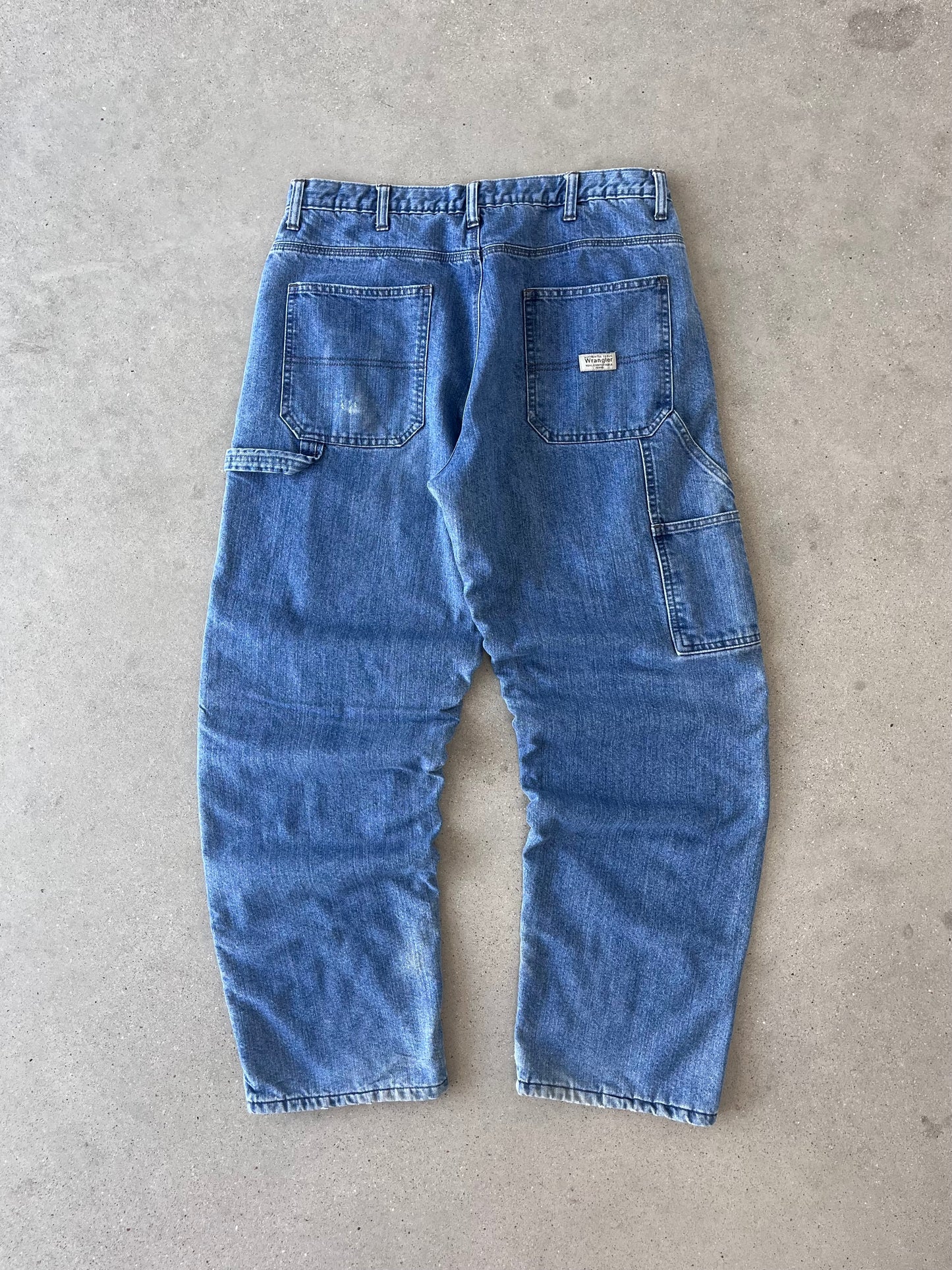 Vintage Wrangler Lined Carpenter Pants - 34x32